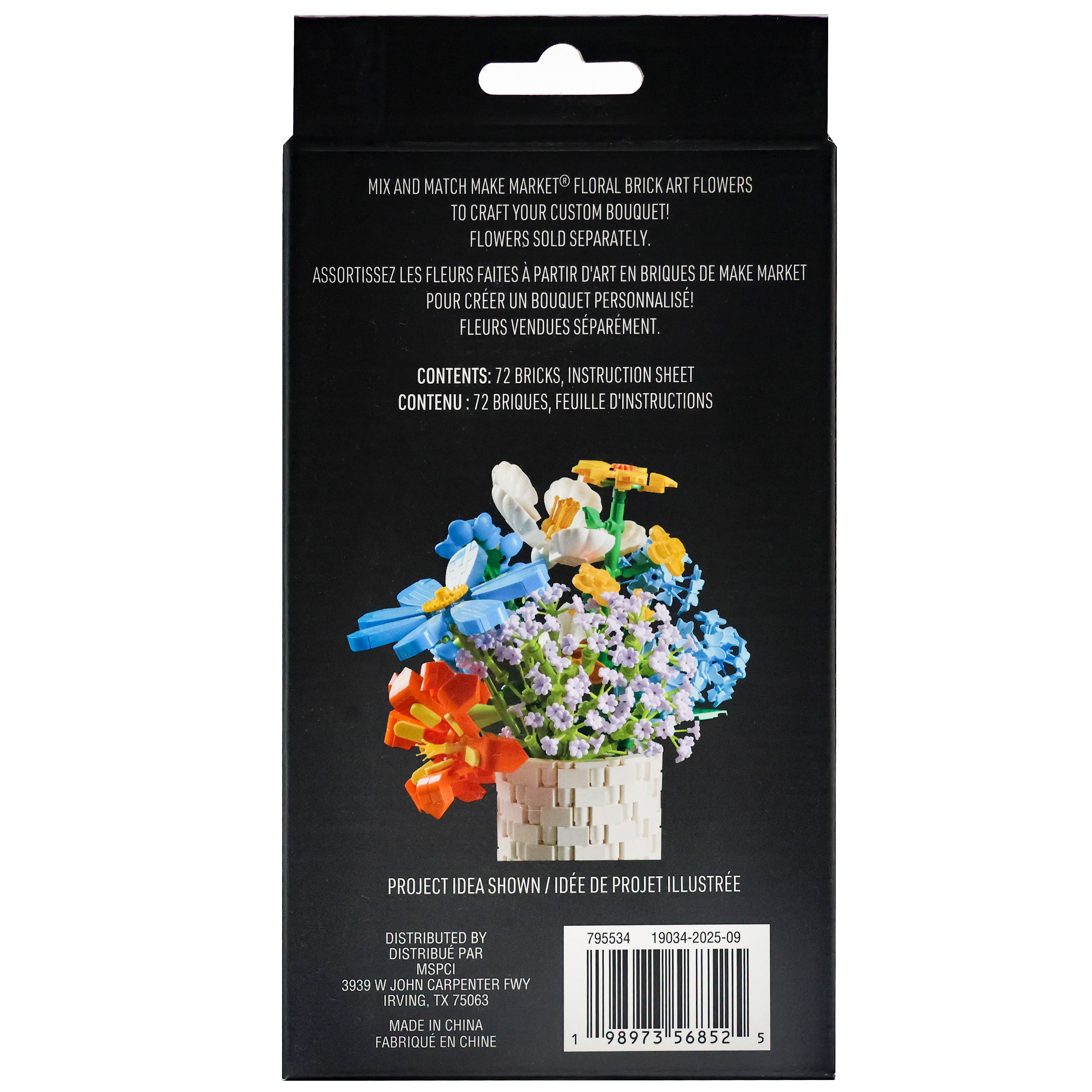 Begonia Floral Brick Art Kit by Make Market®