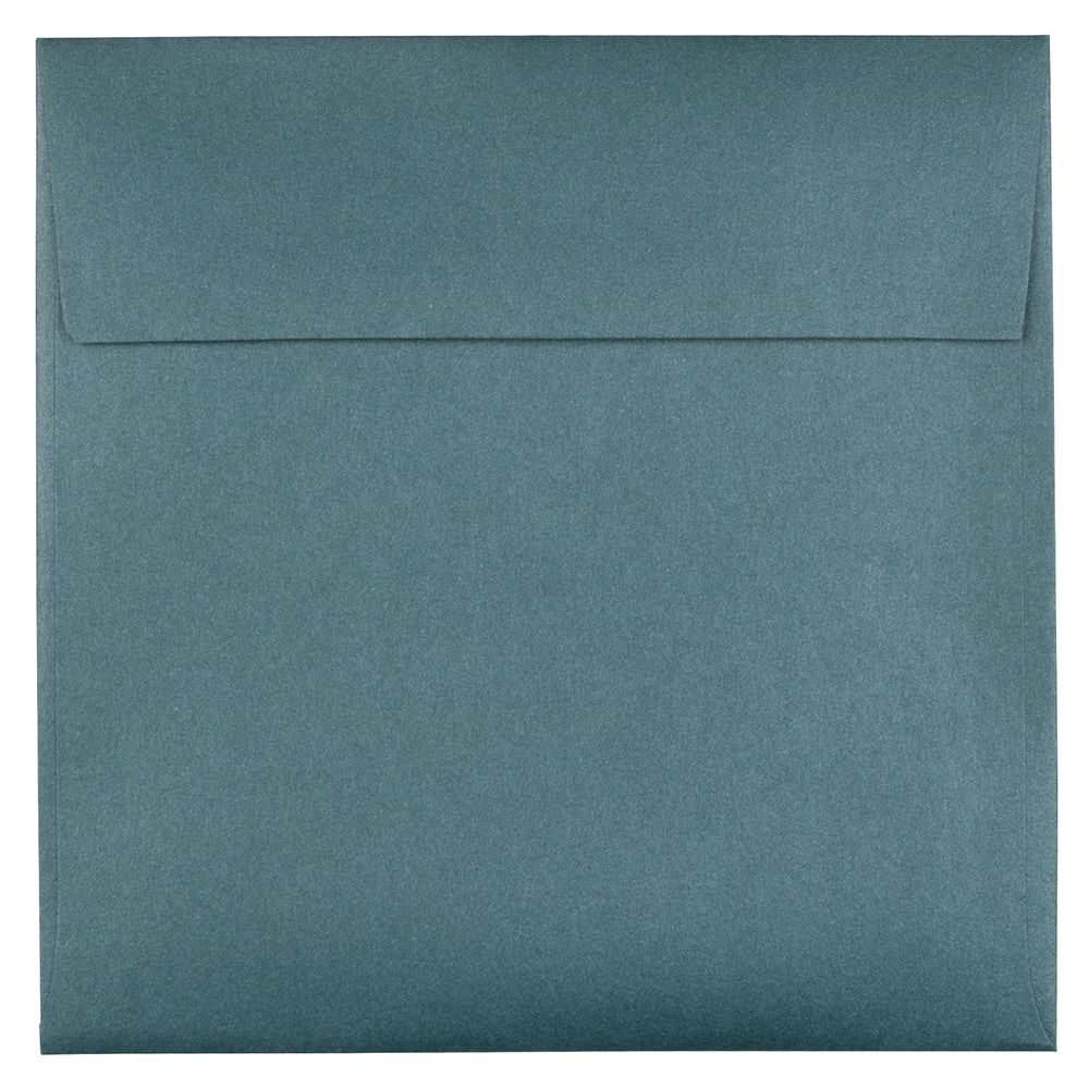 JAM Paper 6.5 Malachite Stardream Square Metallic Invitation Envelopes 25ct.