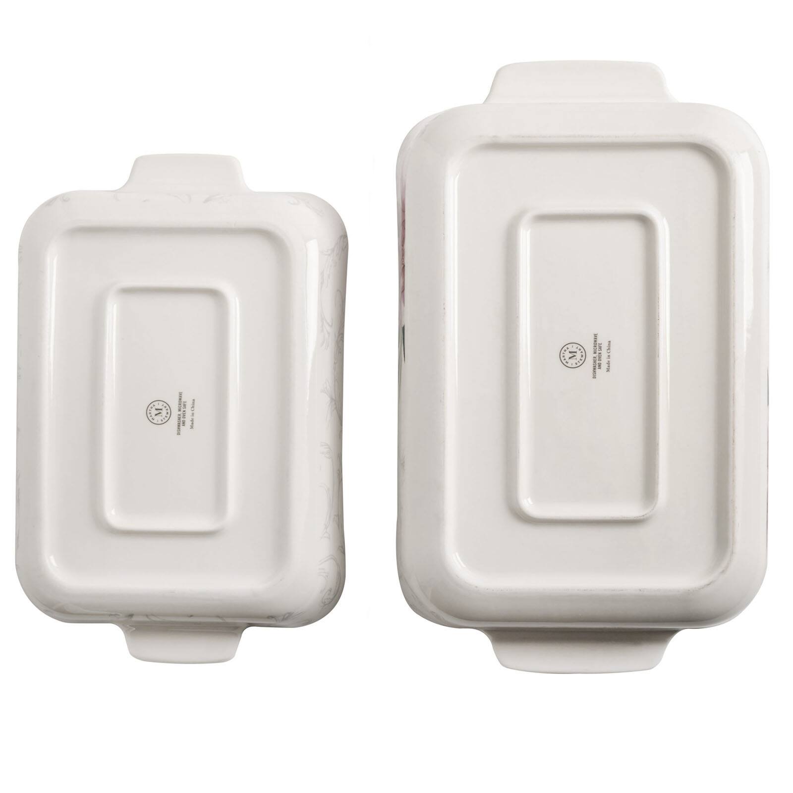 Martha Stewart 2-Piece Ceramic Baker Set