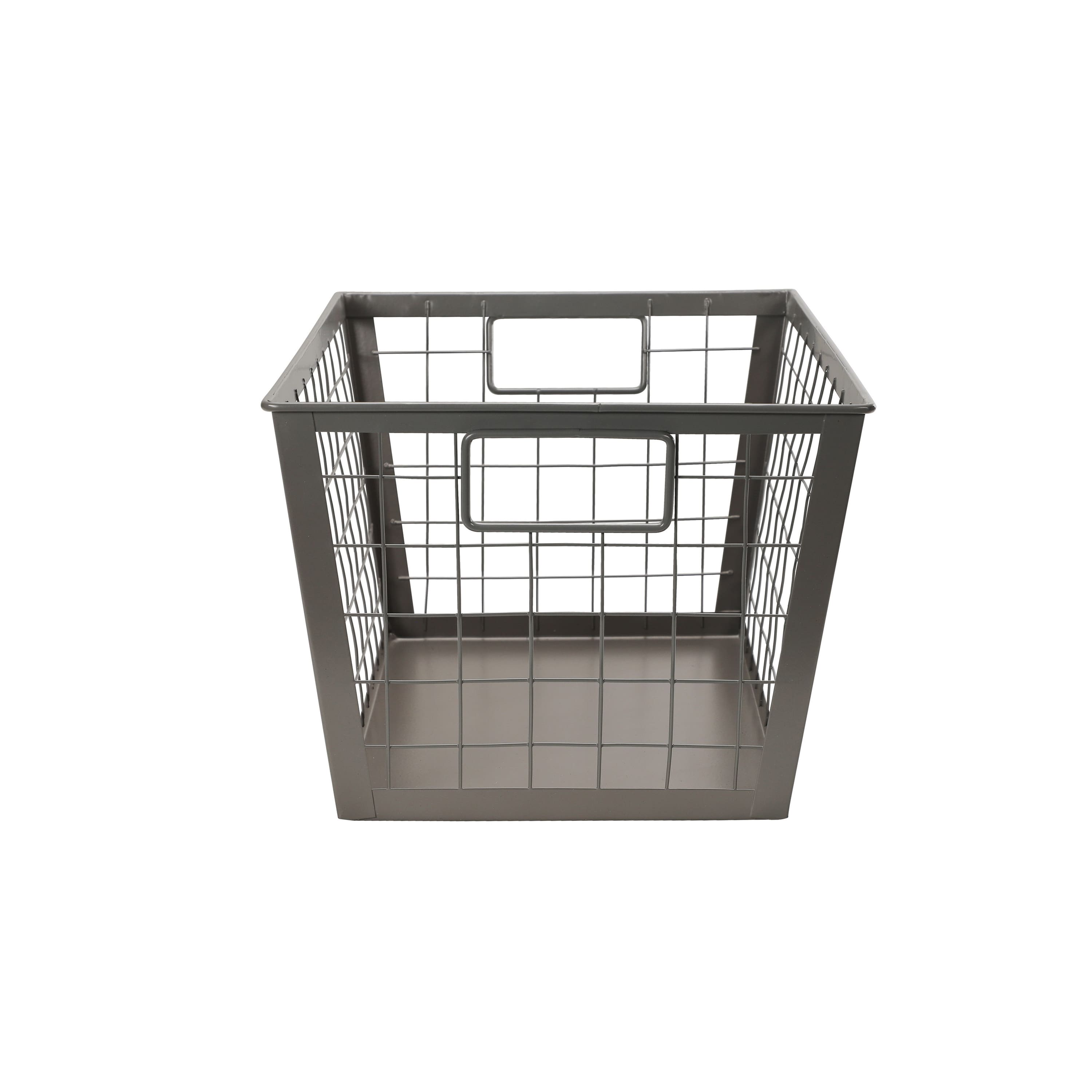 6 Pack: 12.5" Gray Wire Multifunctional Basket
