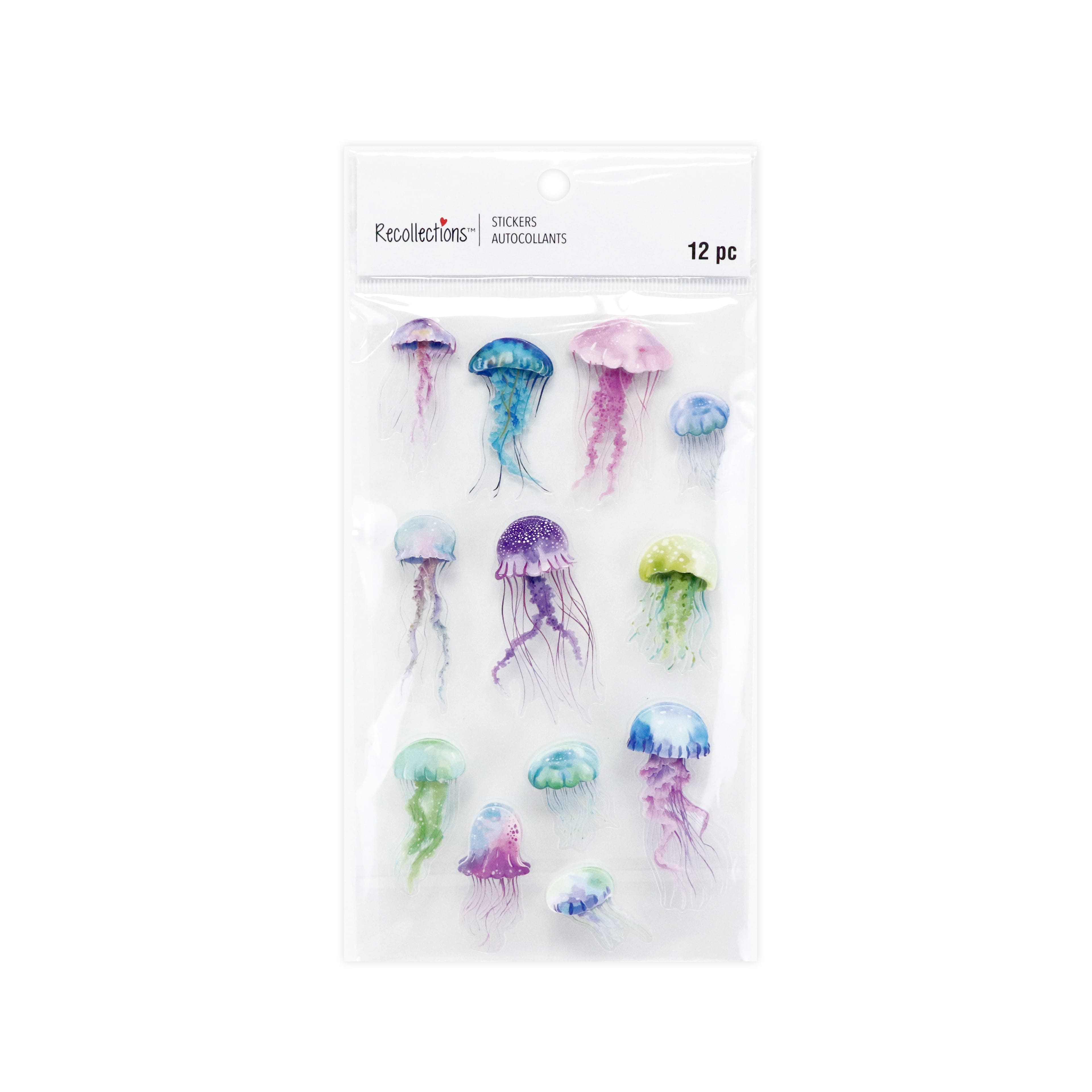 Jellyfish 3D Stickers by Recollections™