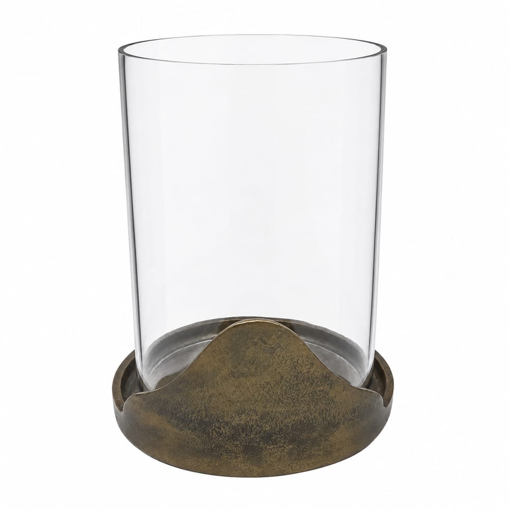 Glass Pillar Candle Holder by Ashland