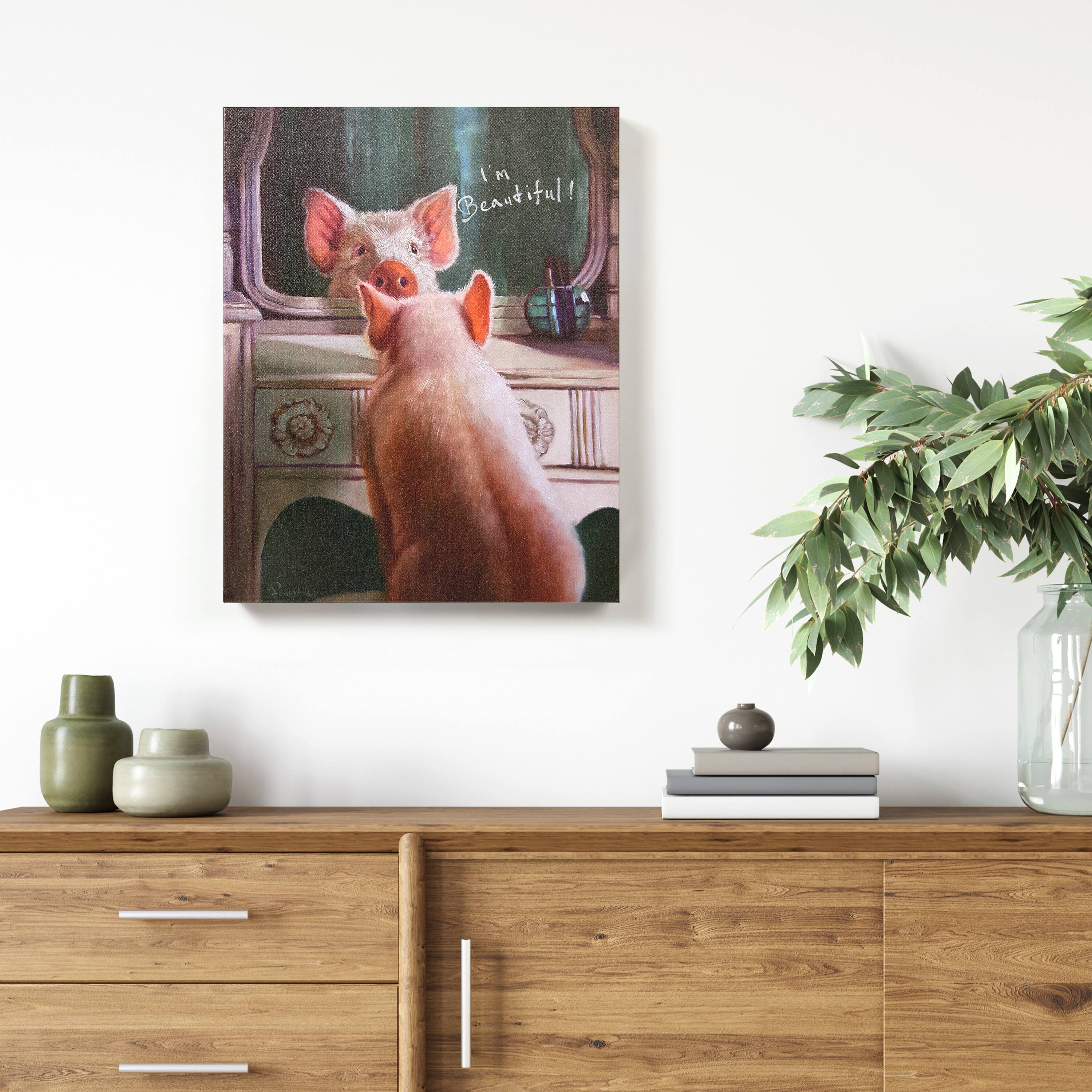 Empire Art Direct 20" x 16" Affirmation III Graphic Art Print on Gallery Wrapped Canvas Wall Art