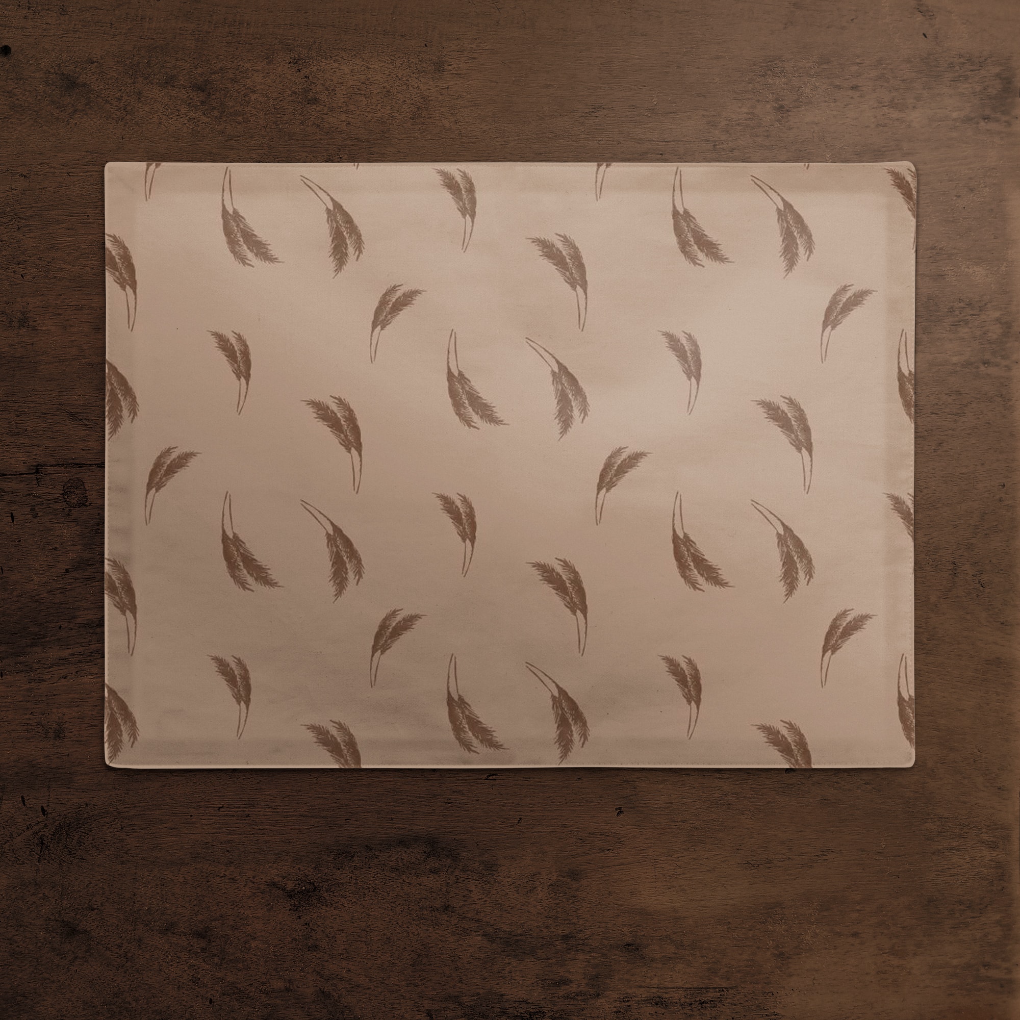 Feather Grass Cotton Twill Placemat