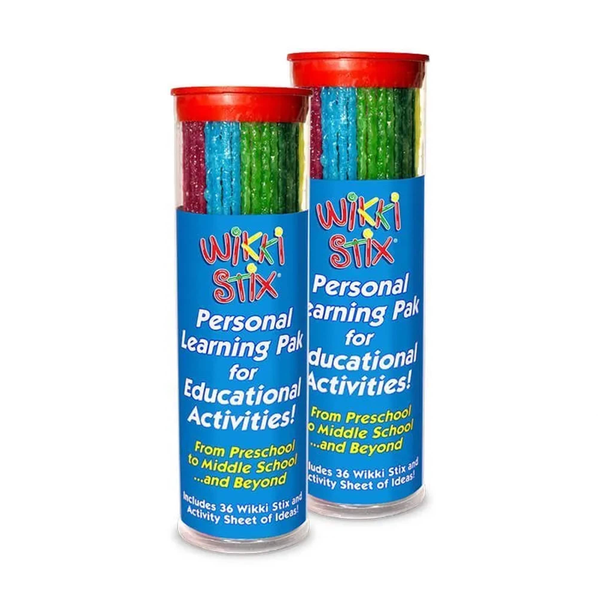 Wikki Stix® 6" Personal Learning Pak, 6 Packs of 36