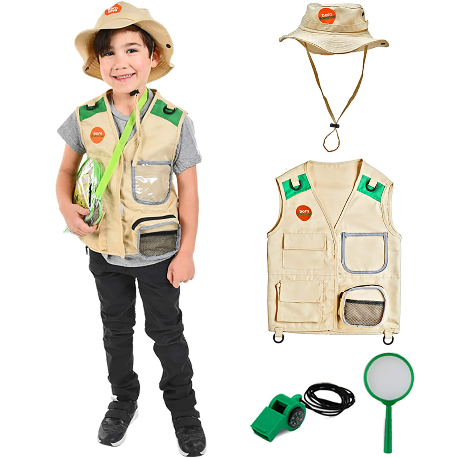 Bintiva Dress Up & Drama Play Deluxe Costume Trunk Set