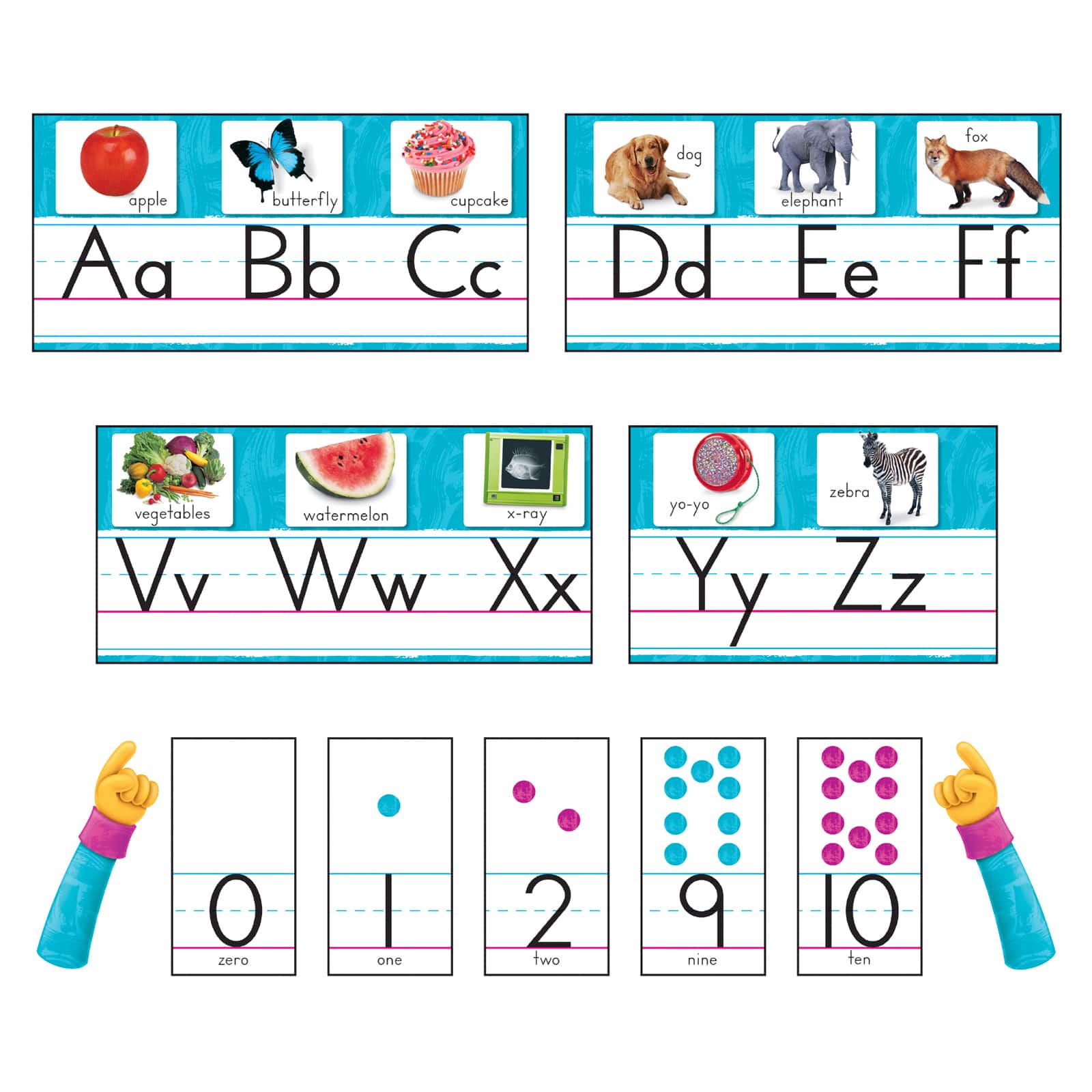 Trend Enterprises® Color Harmony Photo Alphabet Line