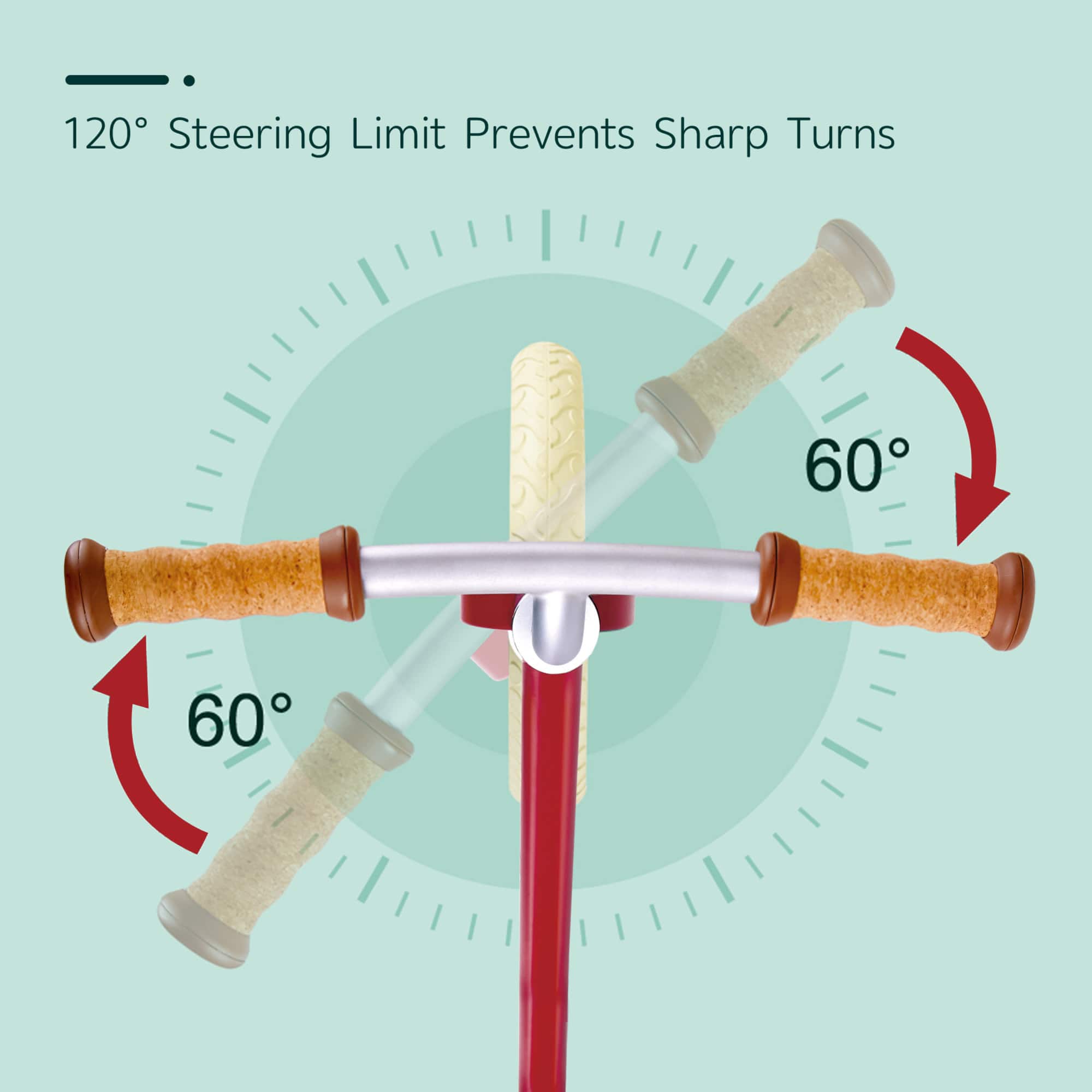 Hape Get Up & Go Red Learn to Ride Balance Bike