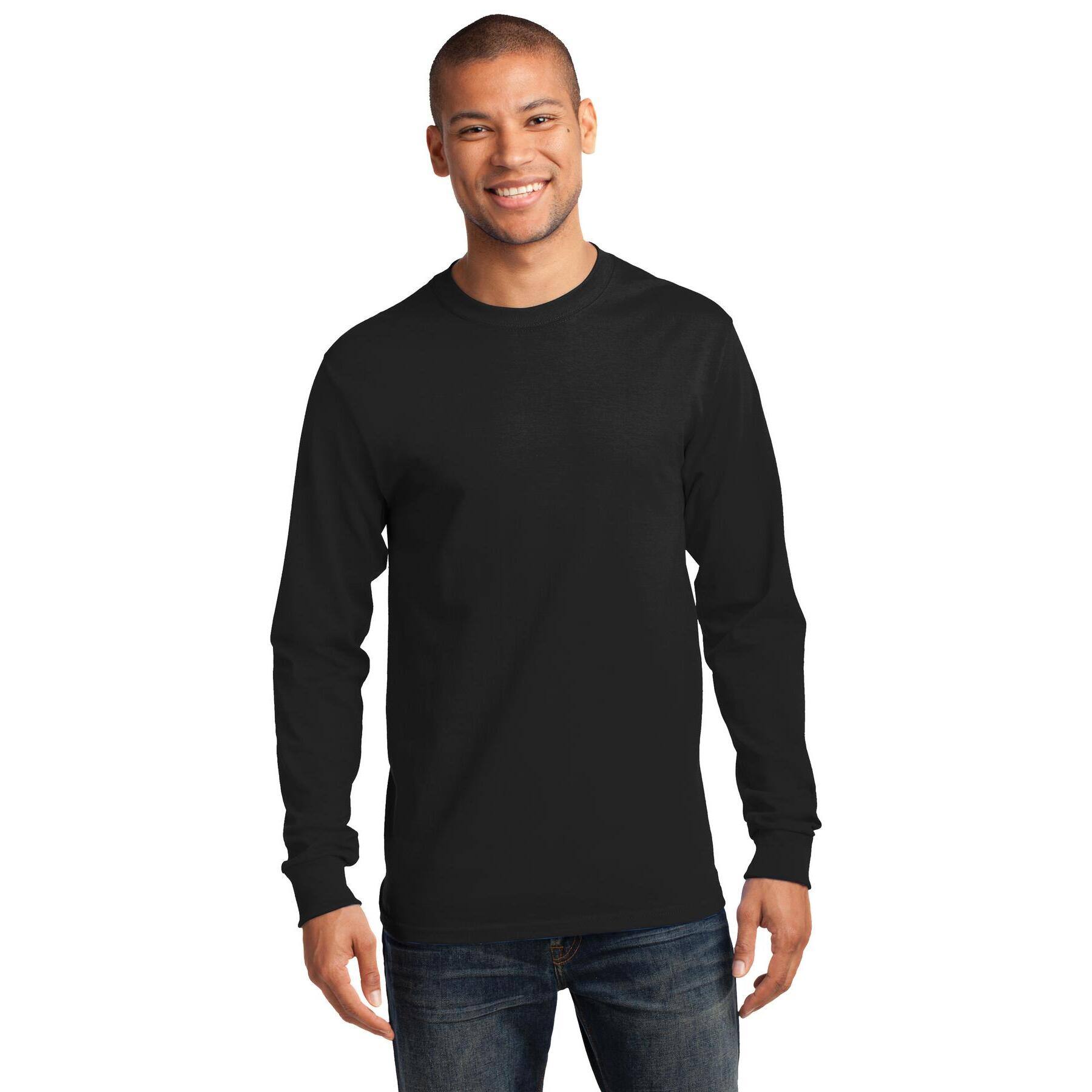 Port & Company® Neutrals Long Sleeve Essential T-Shirt