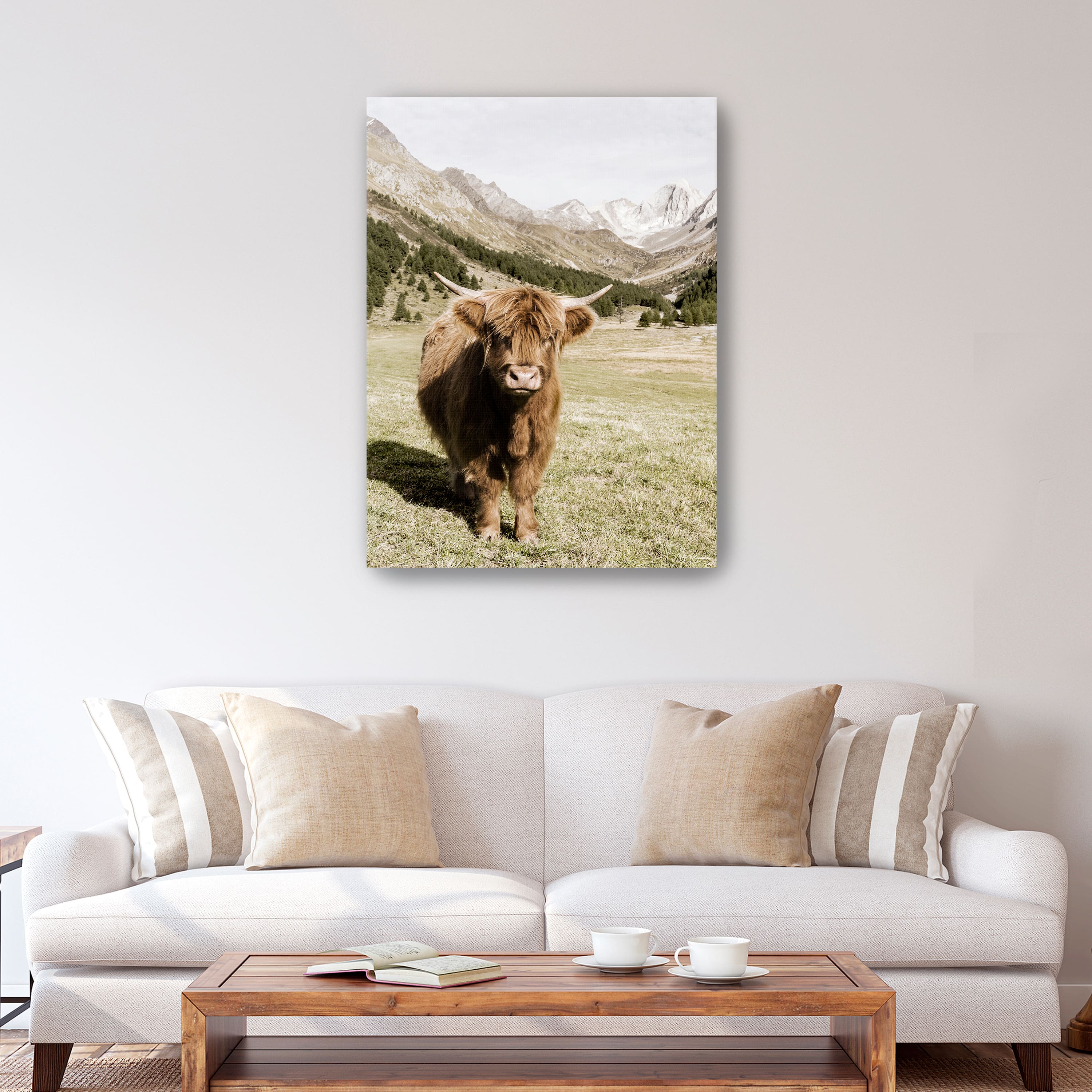 Oetztal Alps Canvas Giclee