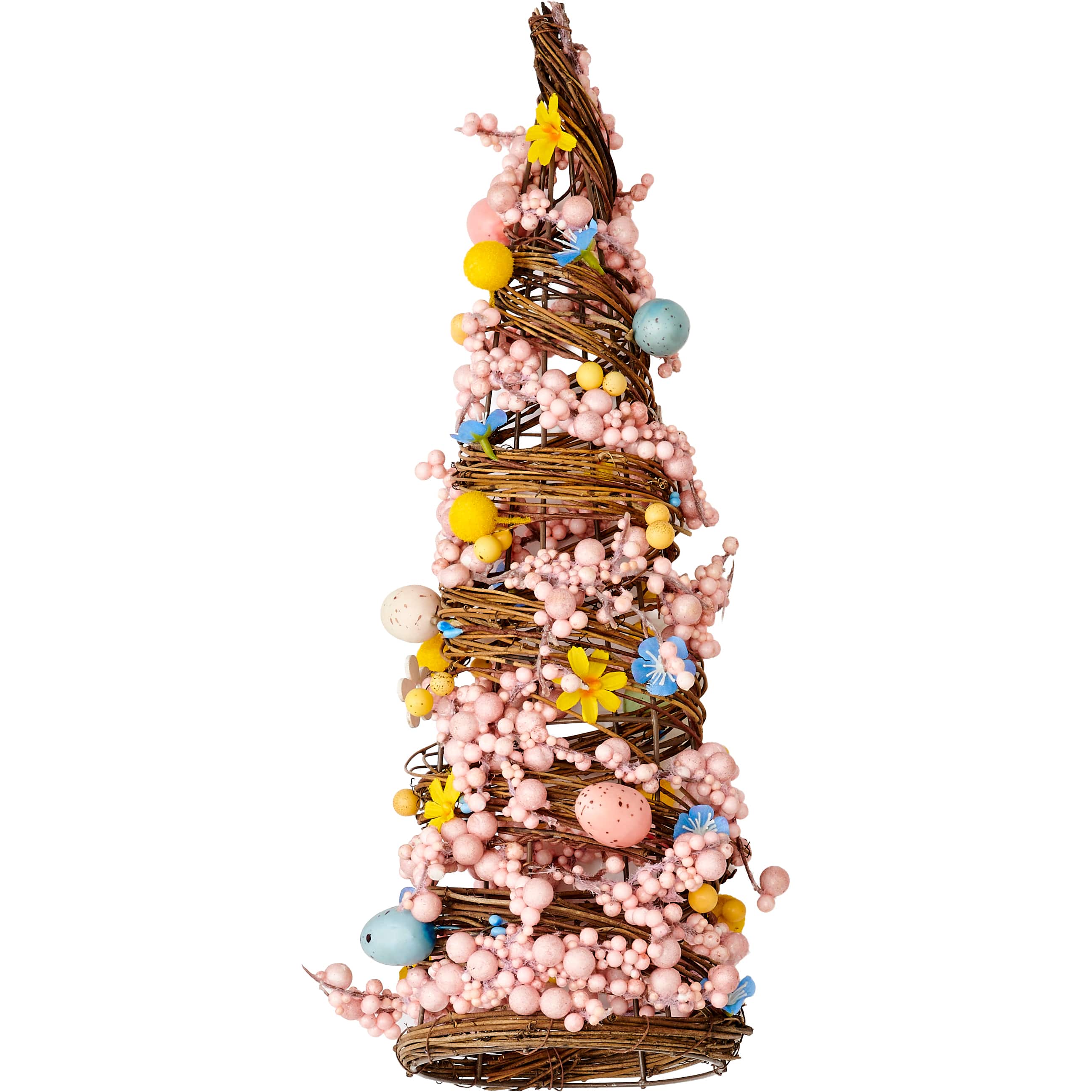 Tabletop Twig Tree with Easter Eggs