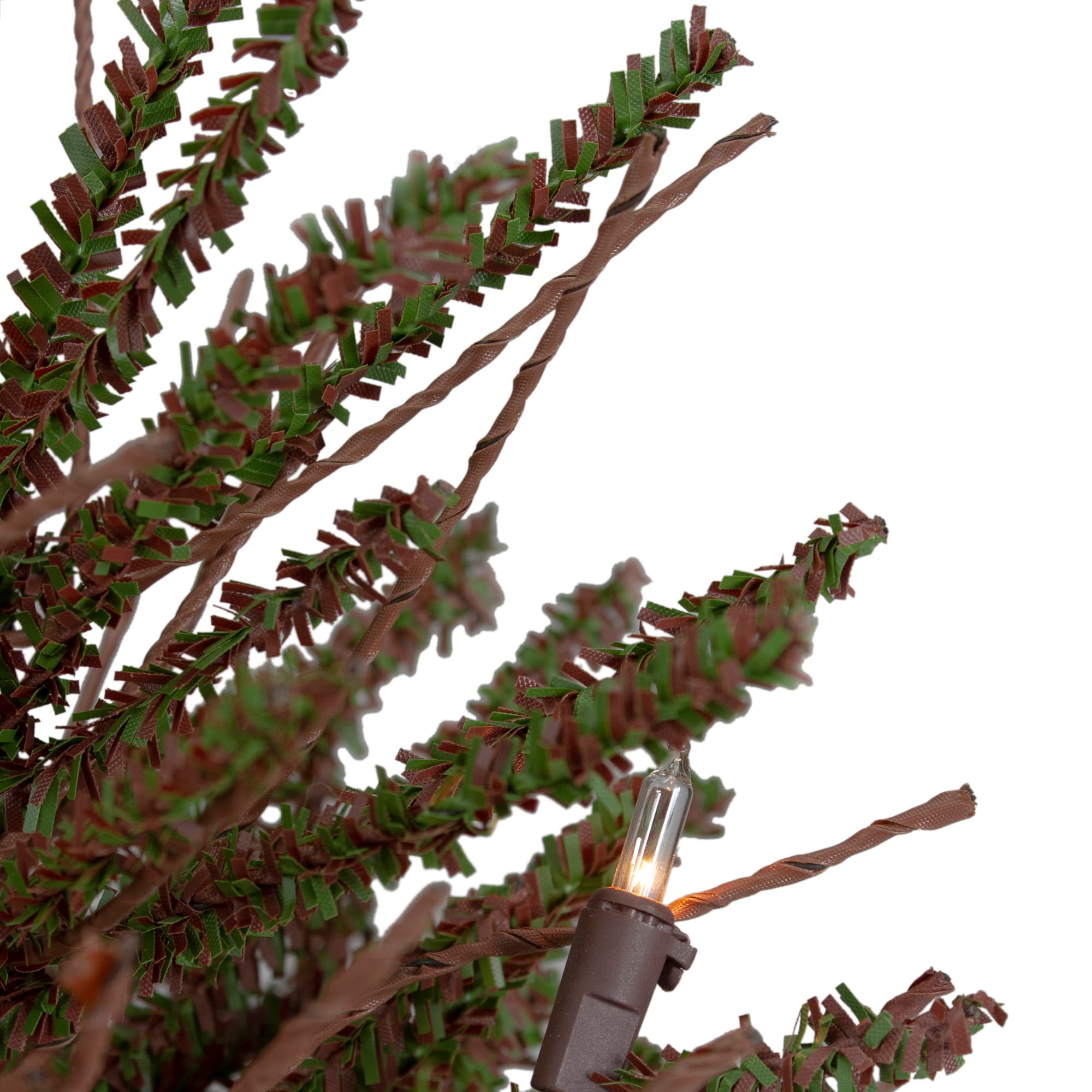 Northlight 18" Pre-Lit Potted Warsaw Twig Artificial Christmas Tree