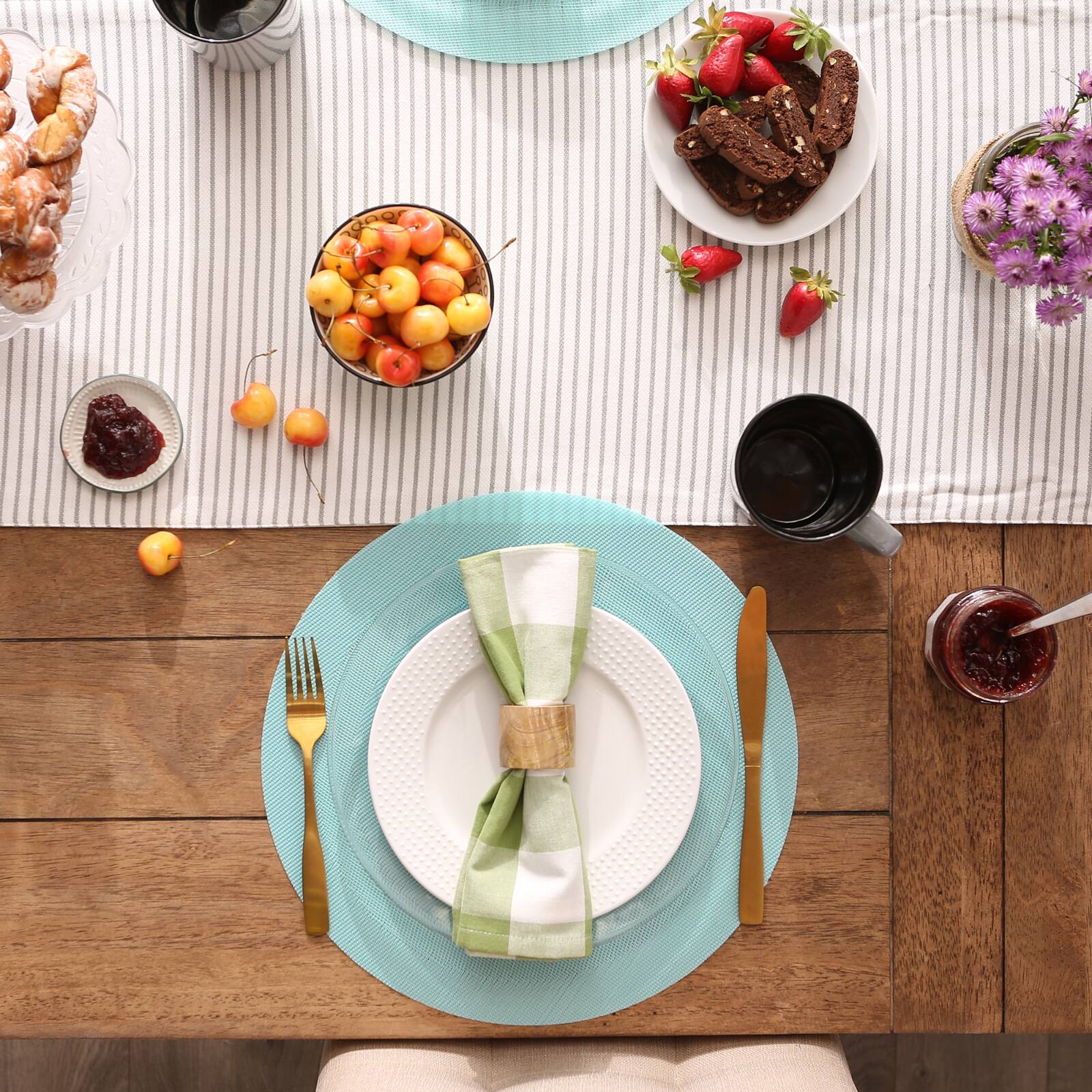 DII® Round Double Frame Placemats