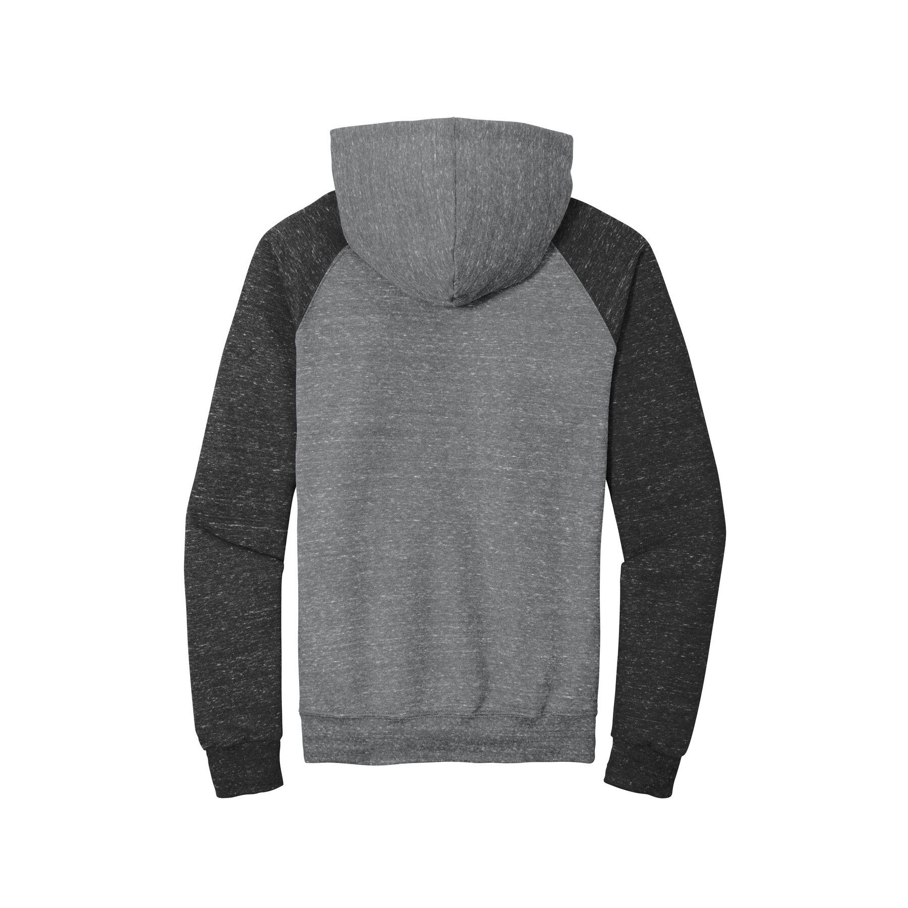 JERZEES® Snow Heather French Terry Raglan Hoodie