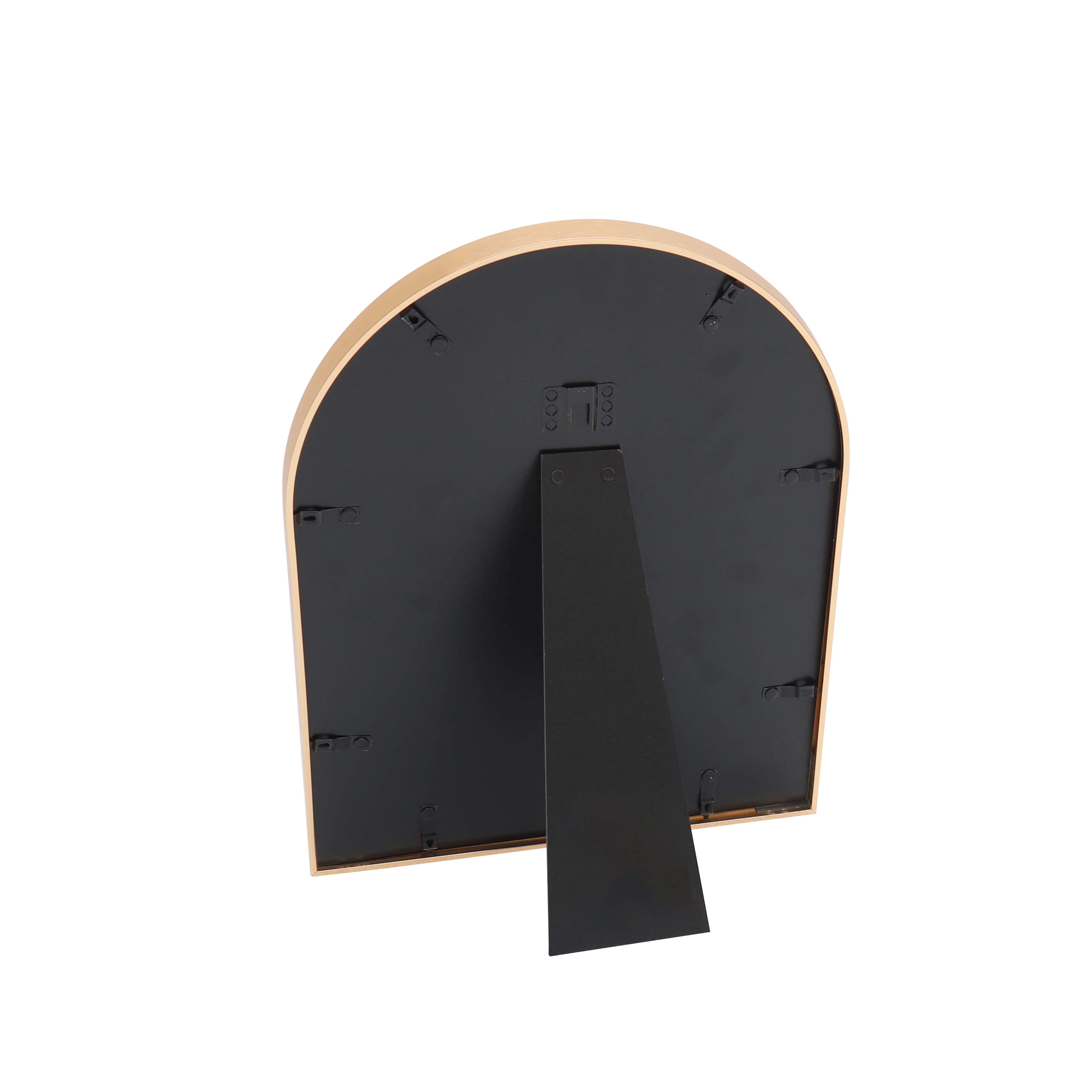 Home 8" x 10" Gold Aluminum Arch Tabletop Frame with Mat by Ashland®