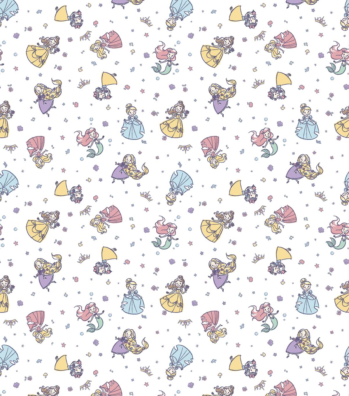 Disney® Little Princess Nursery Cotton Fabric