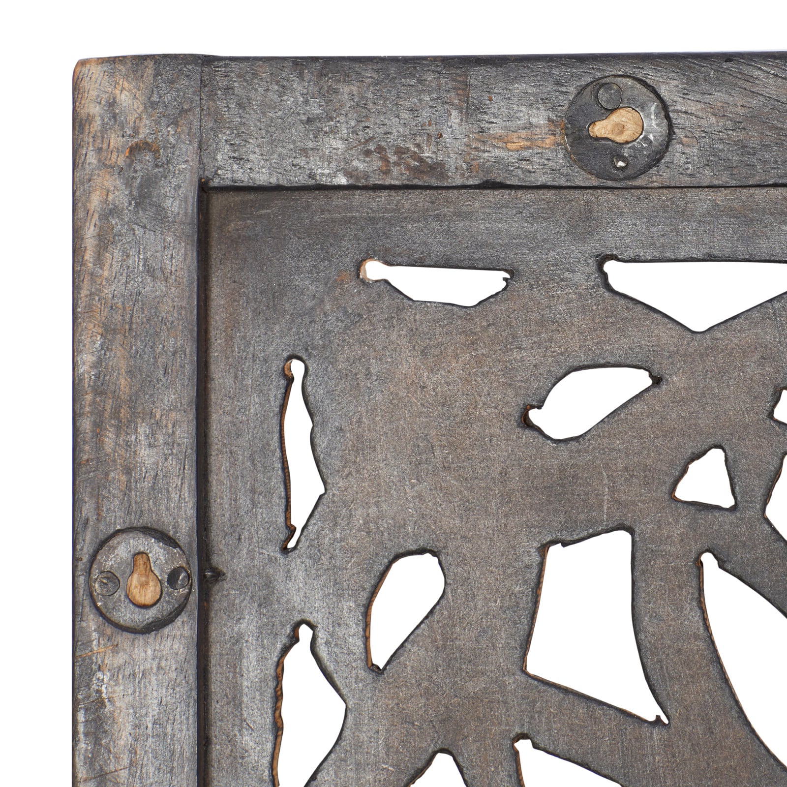 Set of 2 Brown Wood Traditional Wall Decor, 48" x 16"