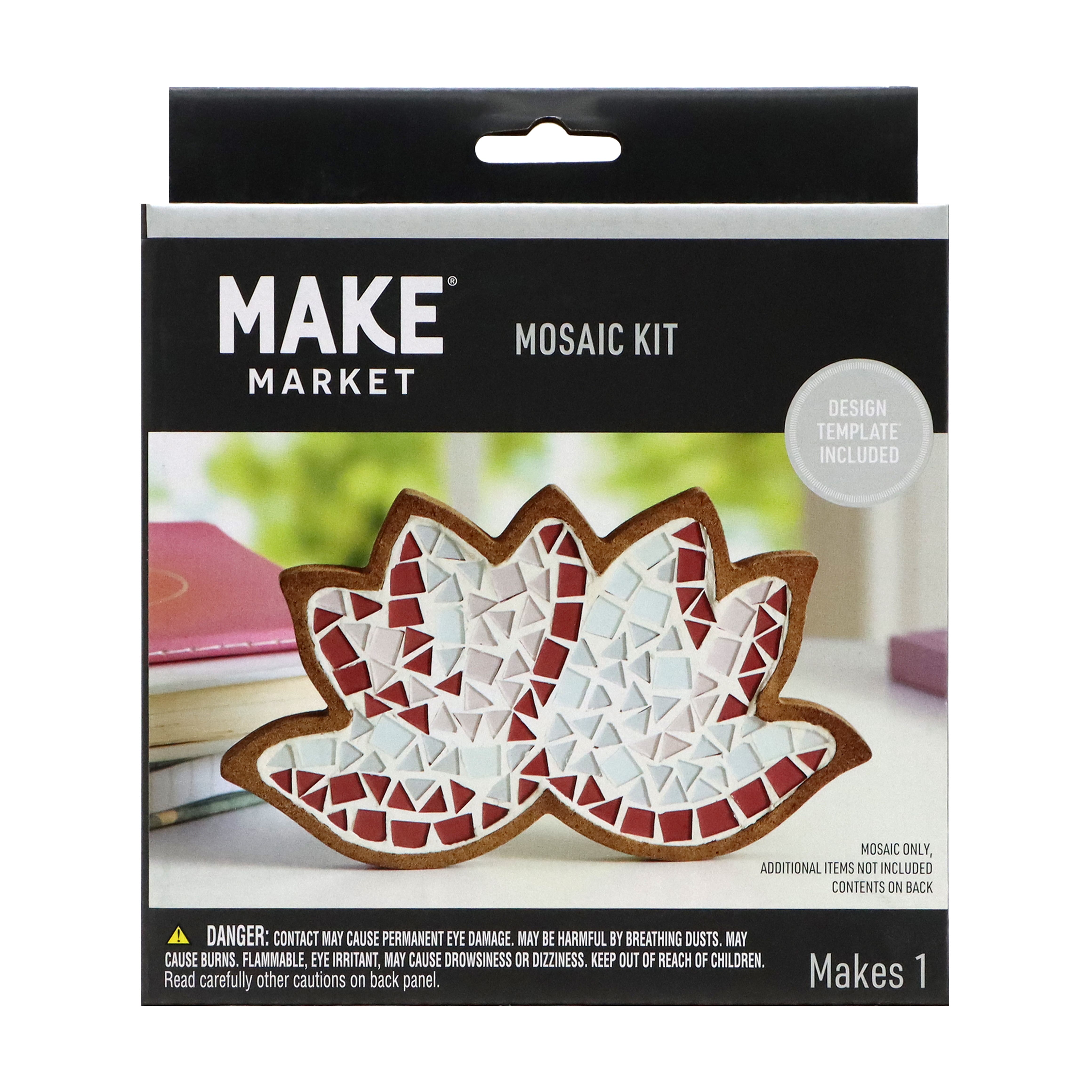 6" Pink Lotus Mosaic Kit by Make Market®