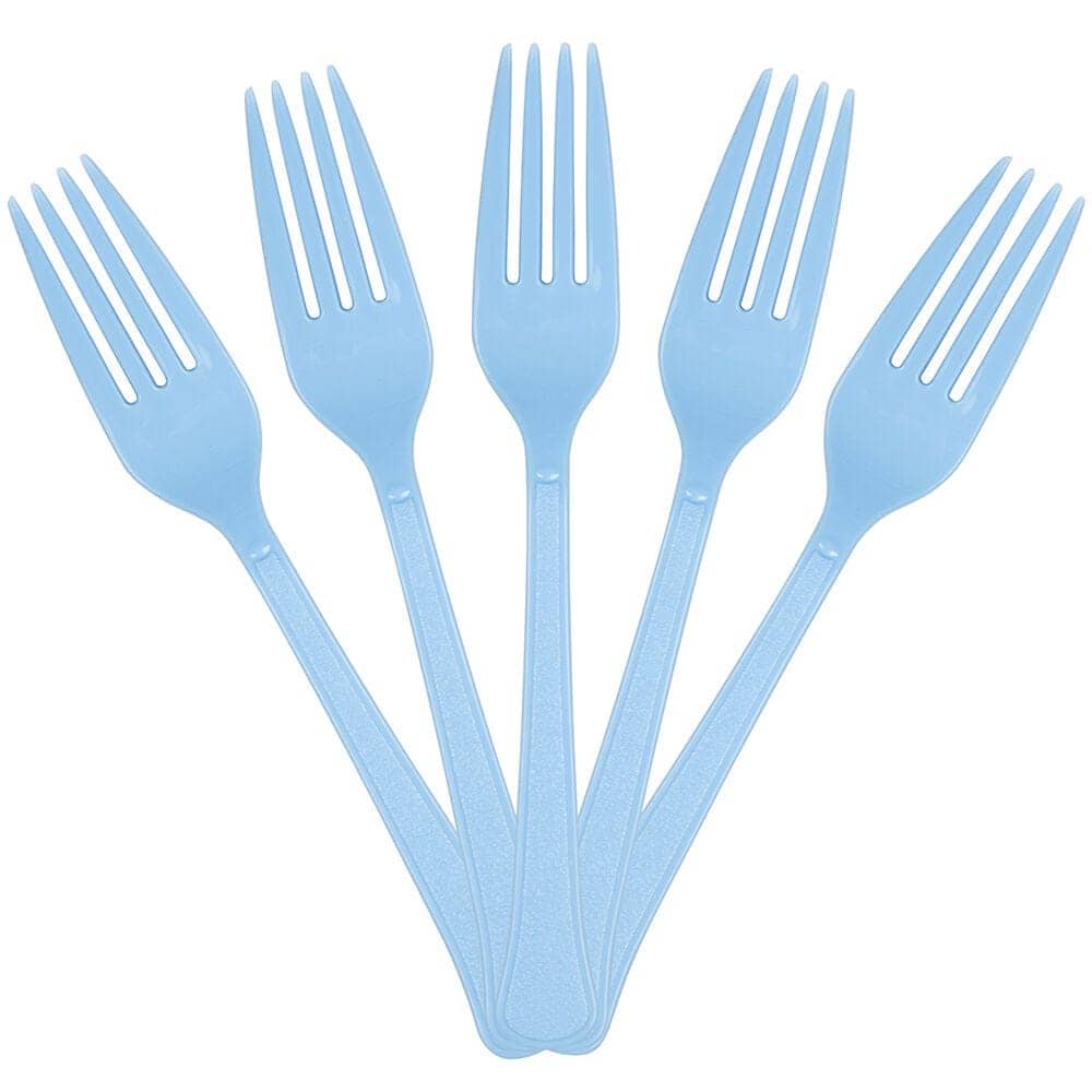 JAM Paper Premium Utensils Plastic Forks Party Pack, 48ct.
