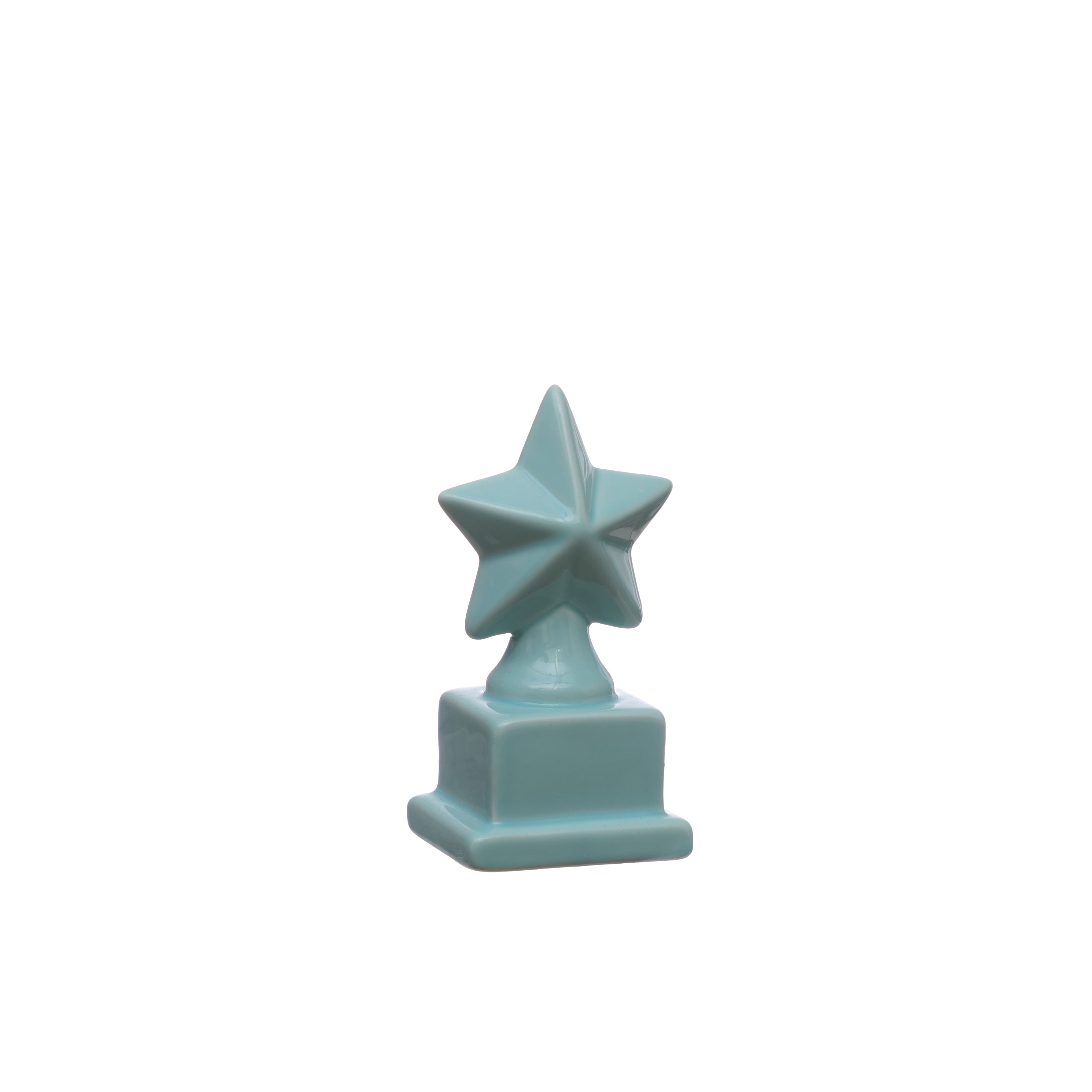Class Rules! 4.75" Teal Star Tabletop Décor by B2C™