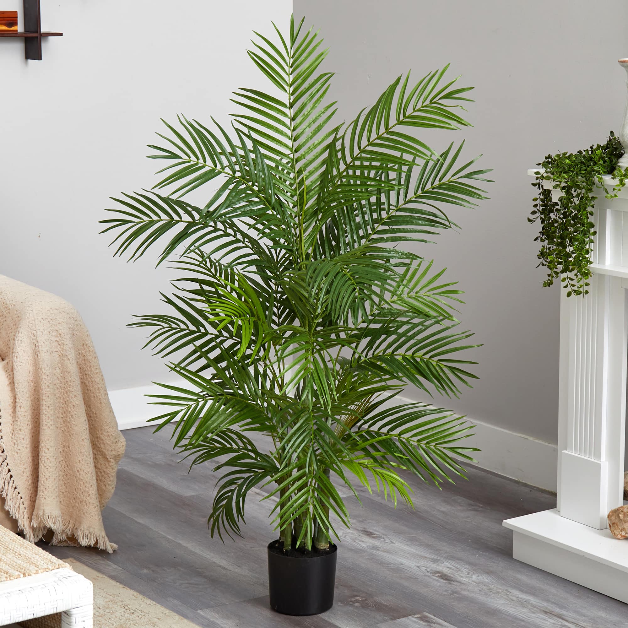 4ft. Potted Areca Silk Palm Tree