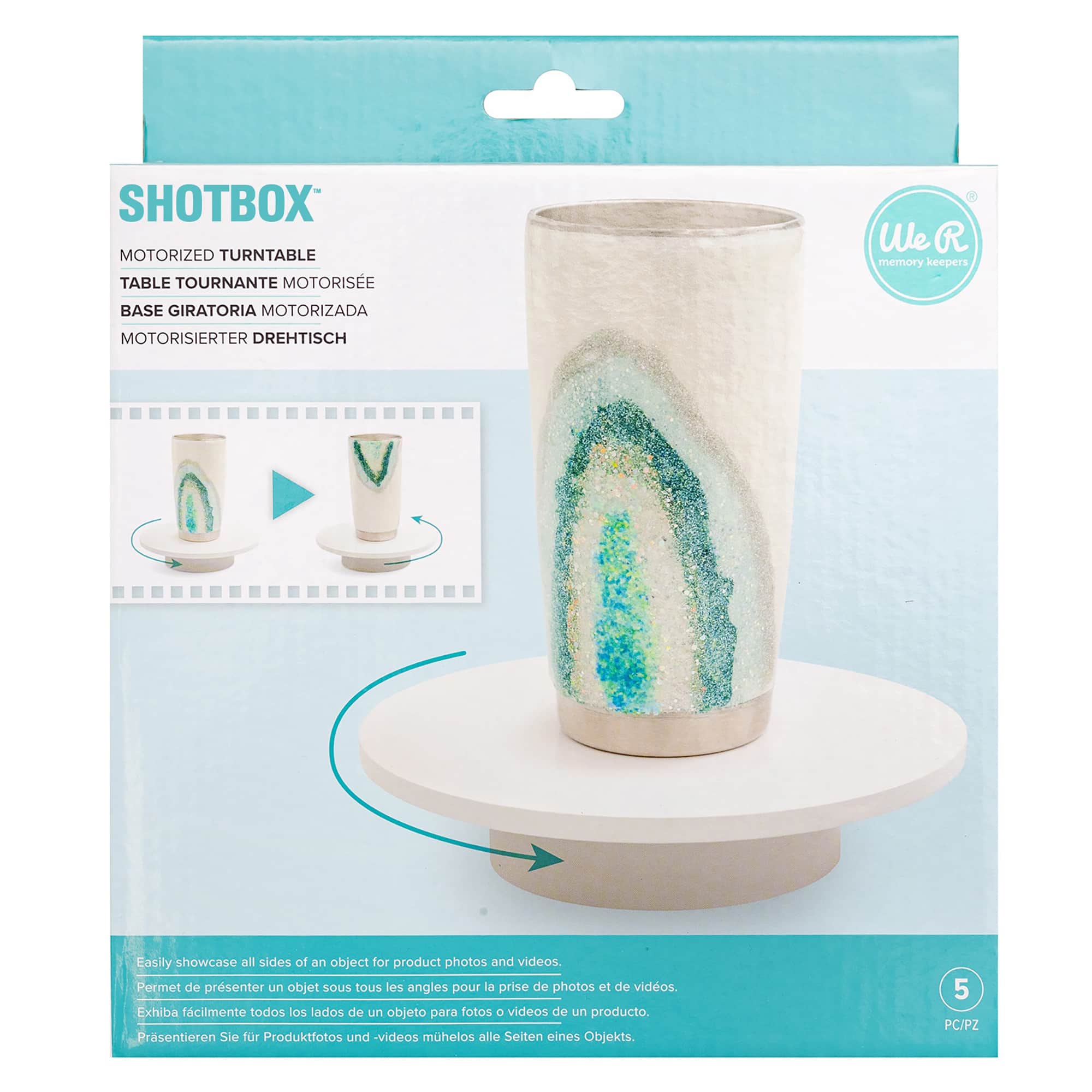 We R Memory Keepers® Shotbox Motorized Turntable