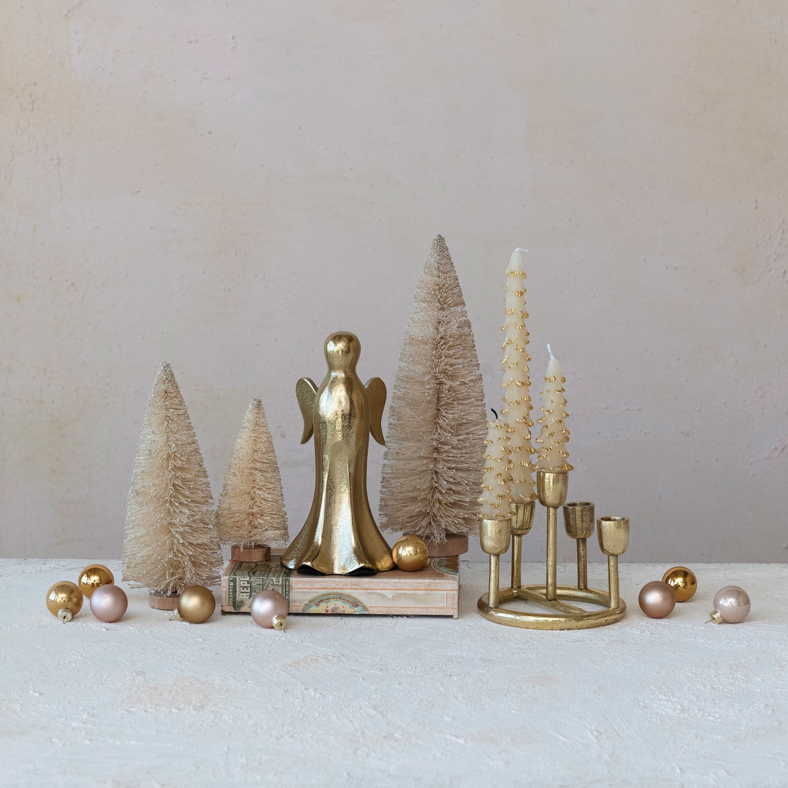 Hello Honey® 9" Cast Aluminum Angel Décor
