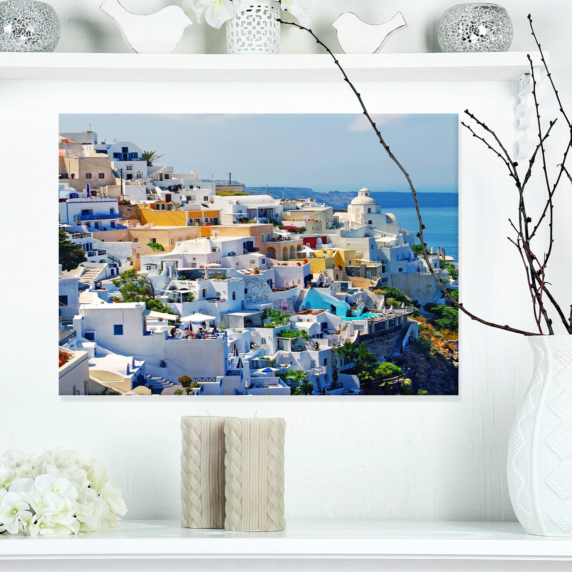 Designart - View of Fira Town Santorini