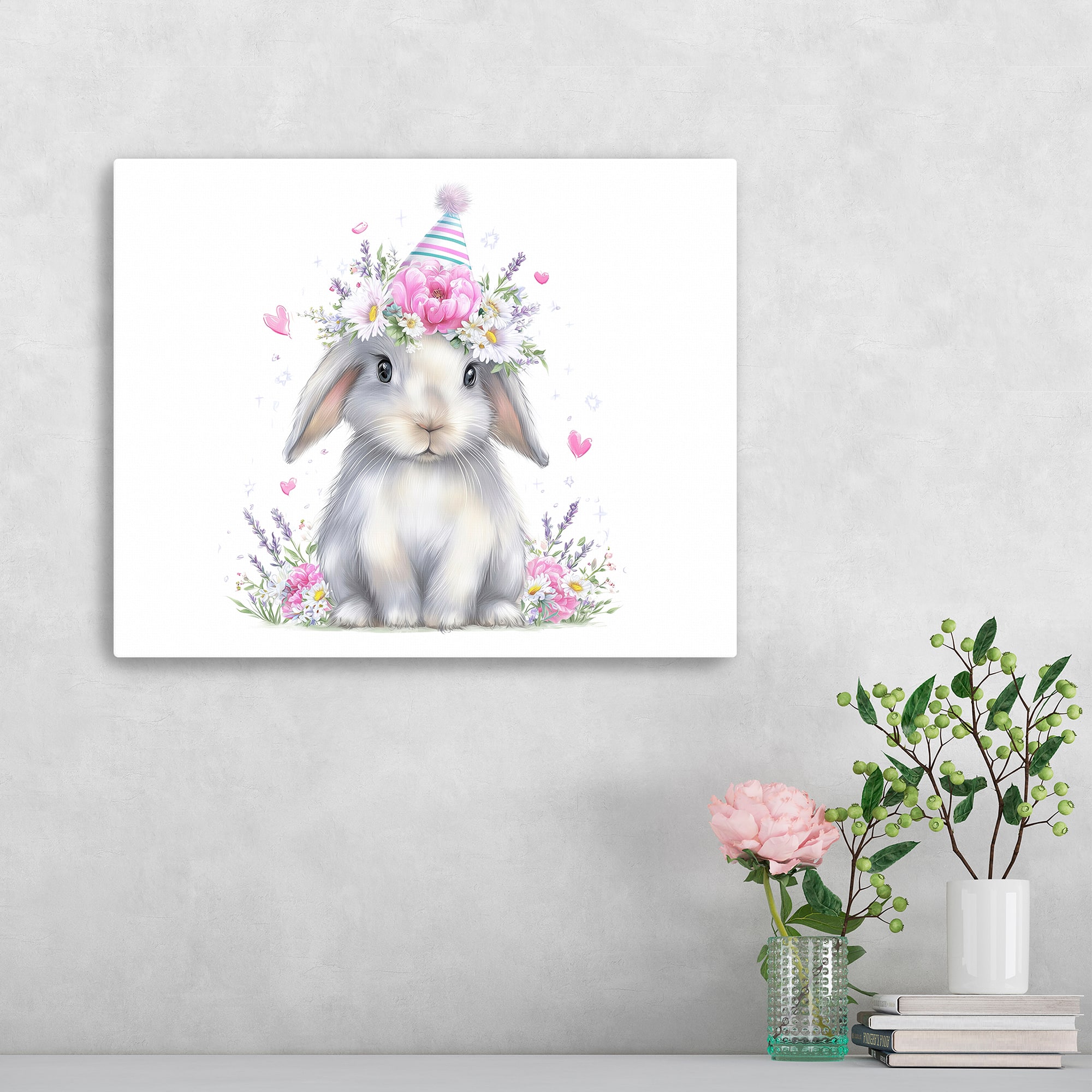 Lumaprints Bunny Day Canvas Giclée Art
