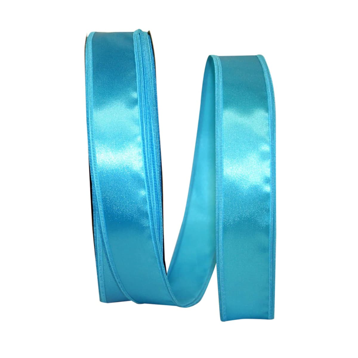 JAM Paper 1.375" x 100yd. Dyna Satin EZ Wired Ribbon