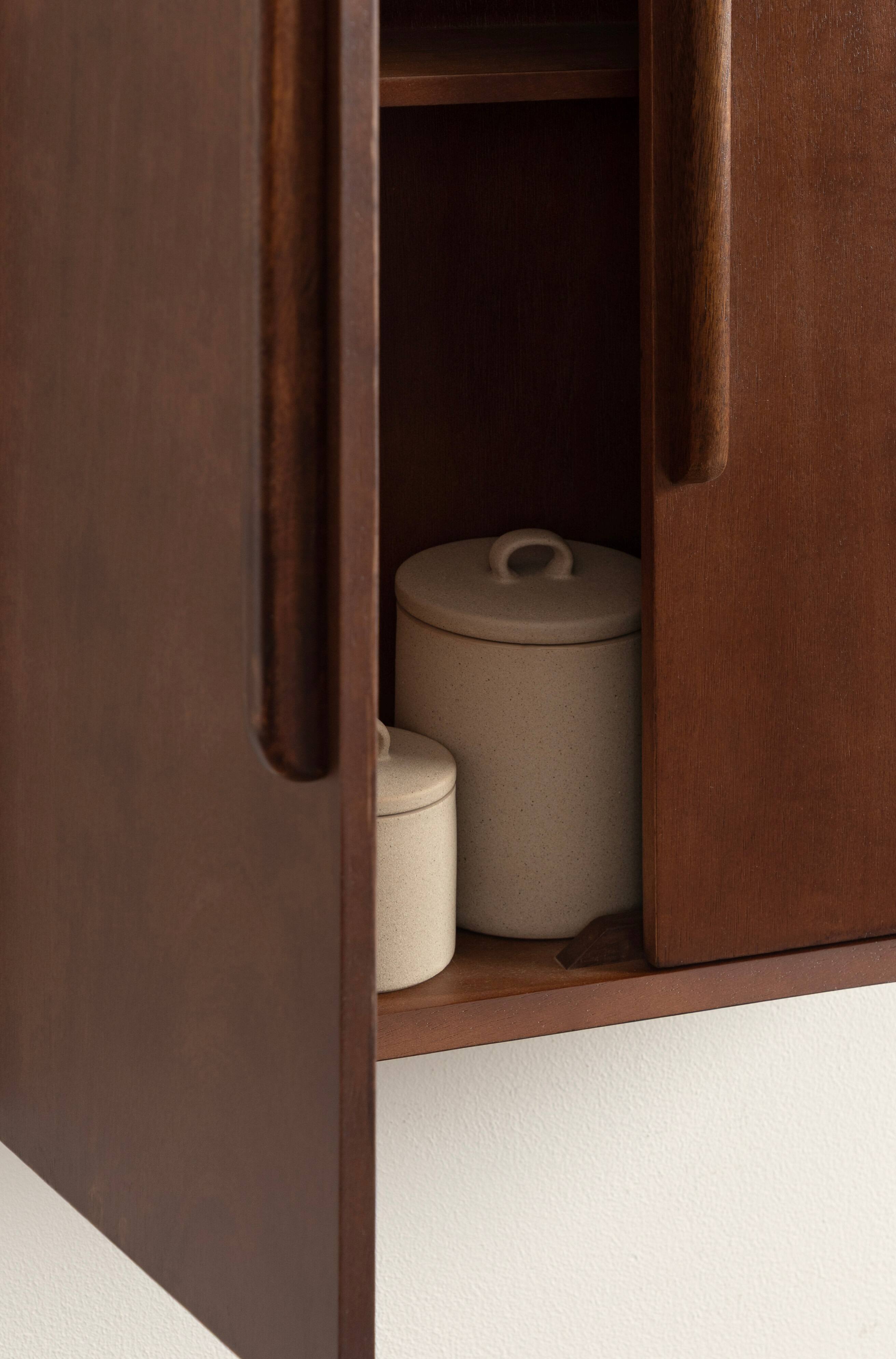 Kate and Laurel McCutcheon Floating Bathroom Cabinet