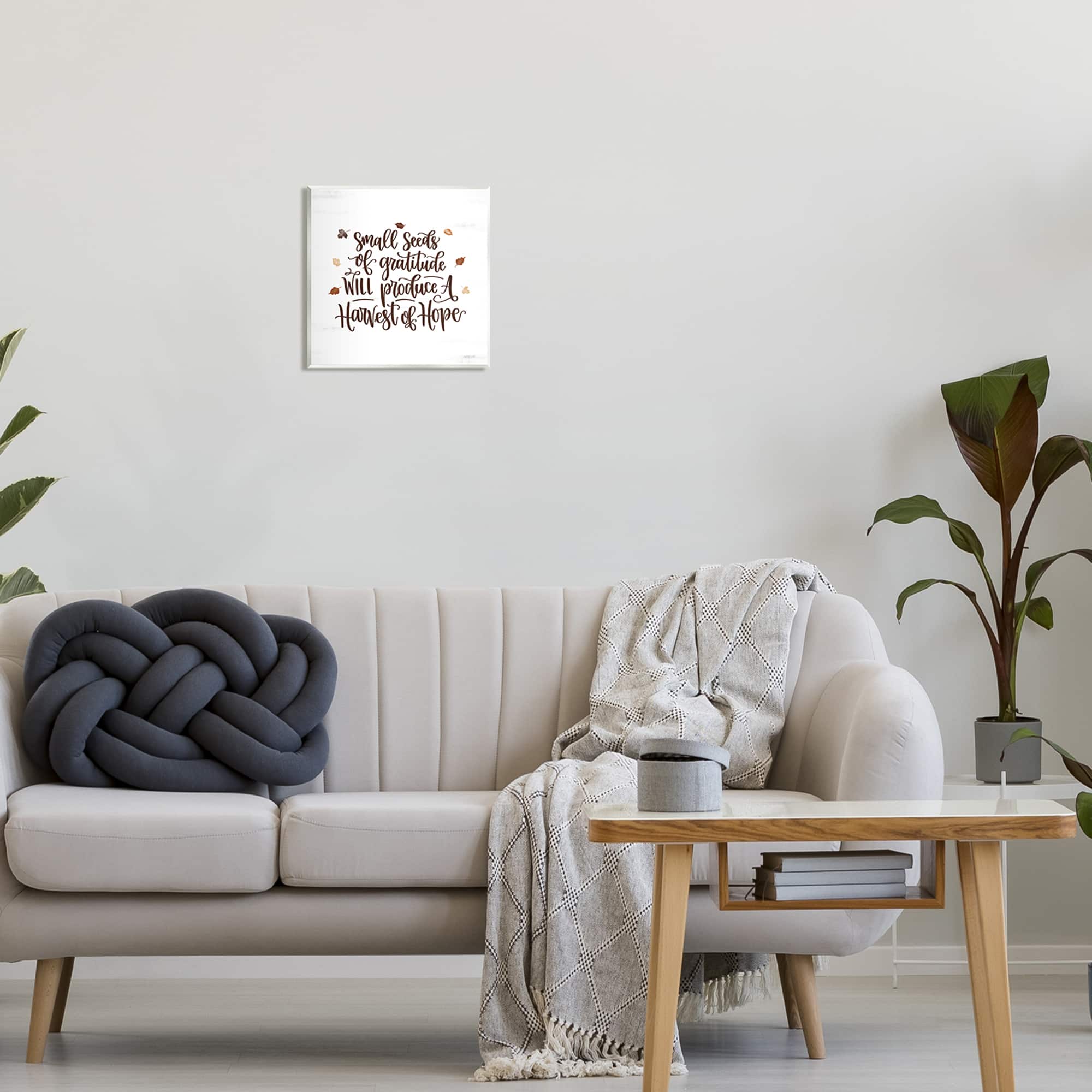 Stupell Industries Harvest of Hope Phrase Wall Plaque Art