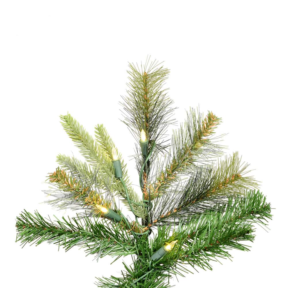 6.5ft.Pre-Lit Cashmere Slim Artificial Christmas Tree, Warm White Dura-Lit® LED Lights