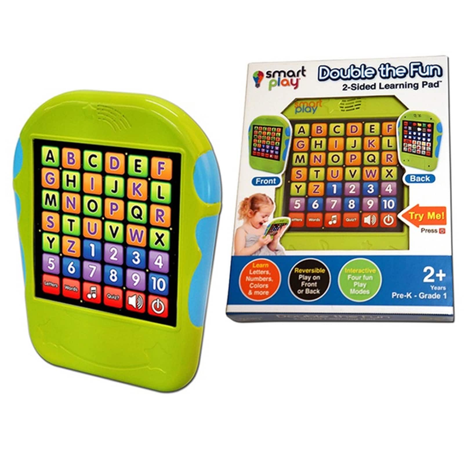 Smart Play® Double the Fun 2-Sided Learning Pad