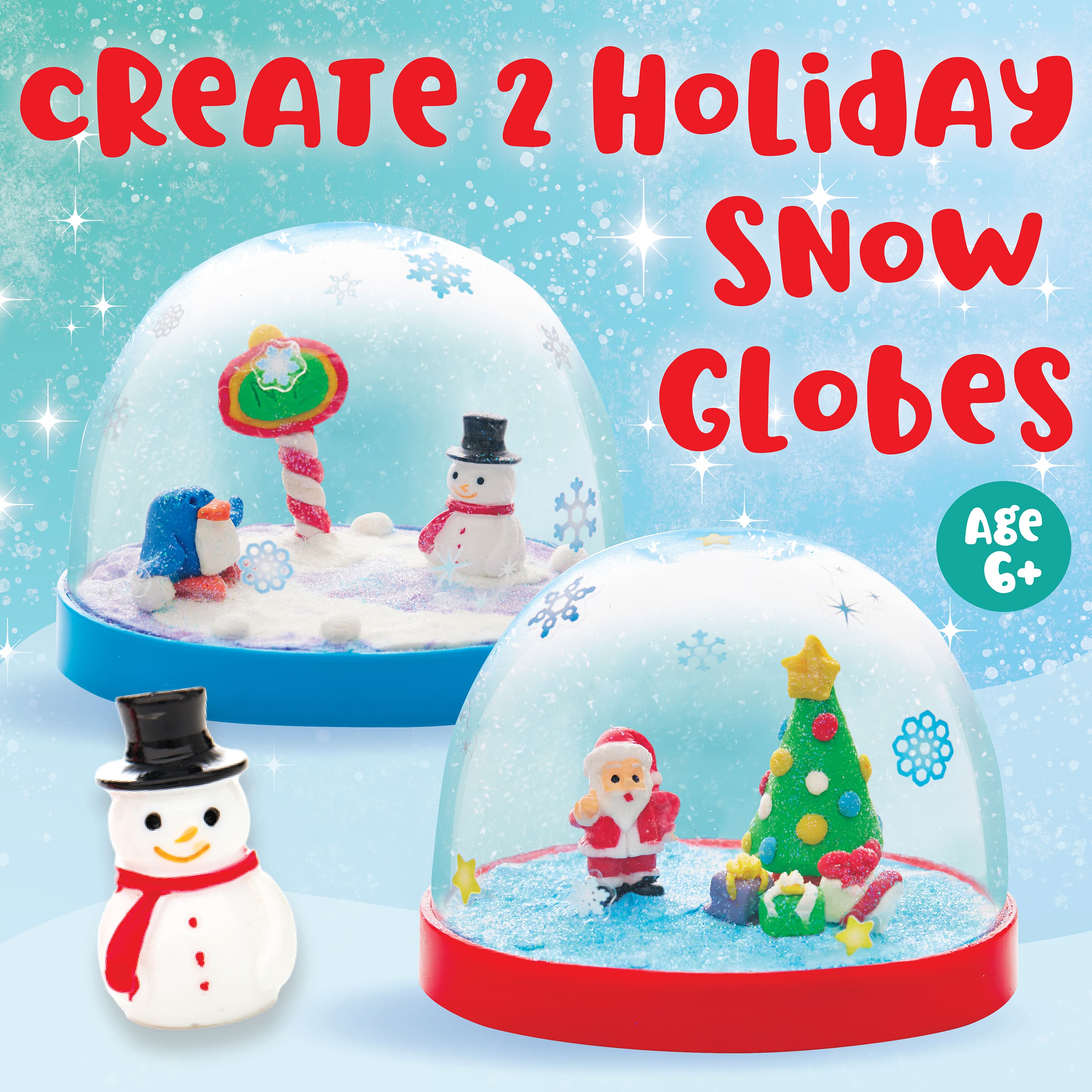 Creativity for Kids® Make Your Own Holiday Snow Globes