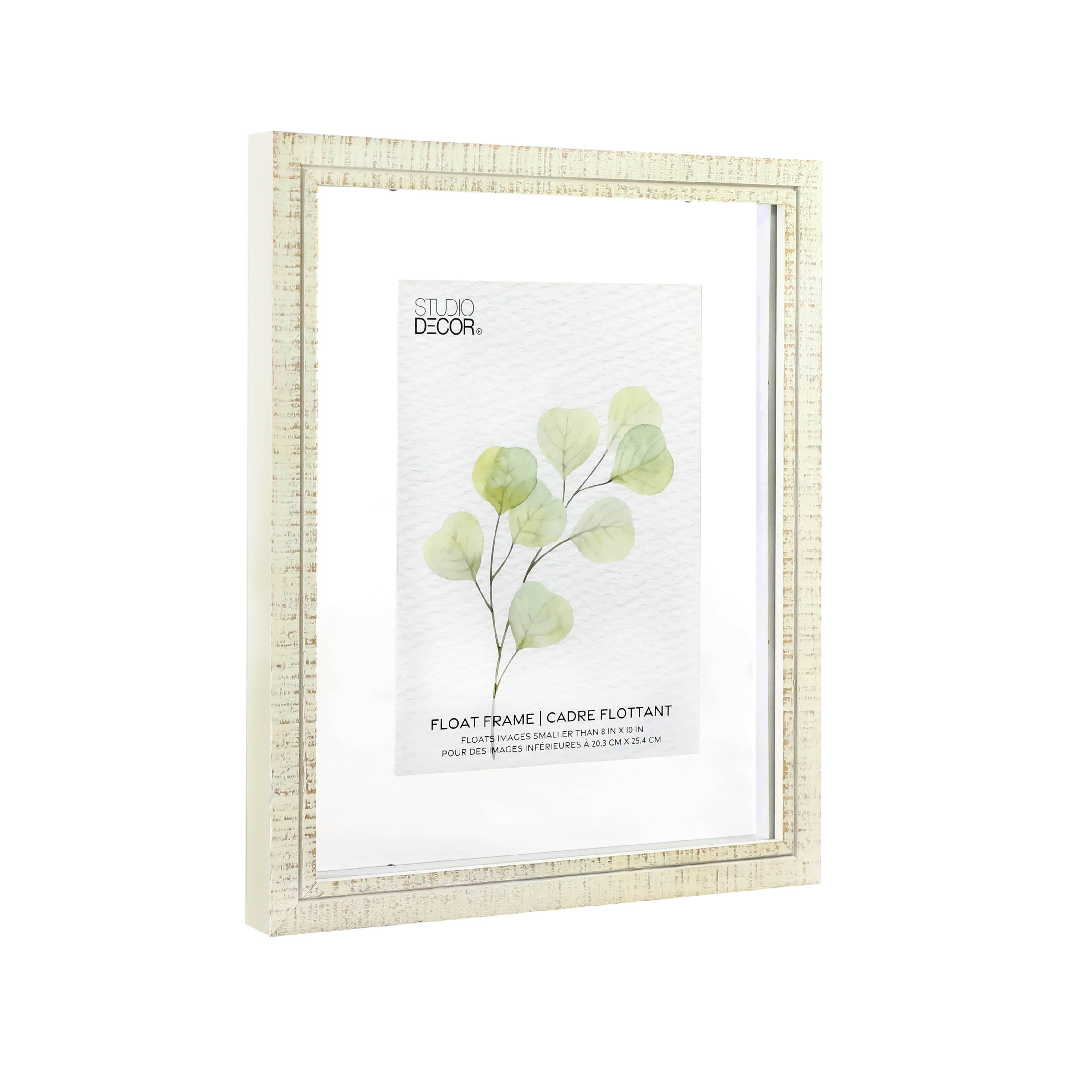 6 Pack: White 8" x 10" Wooden Float Frame by Studio Décor®