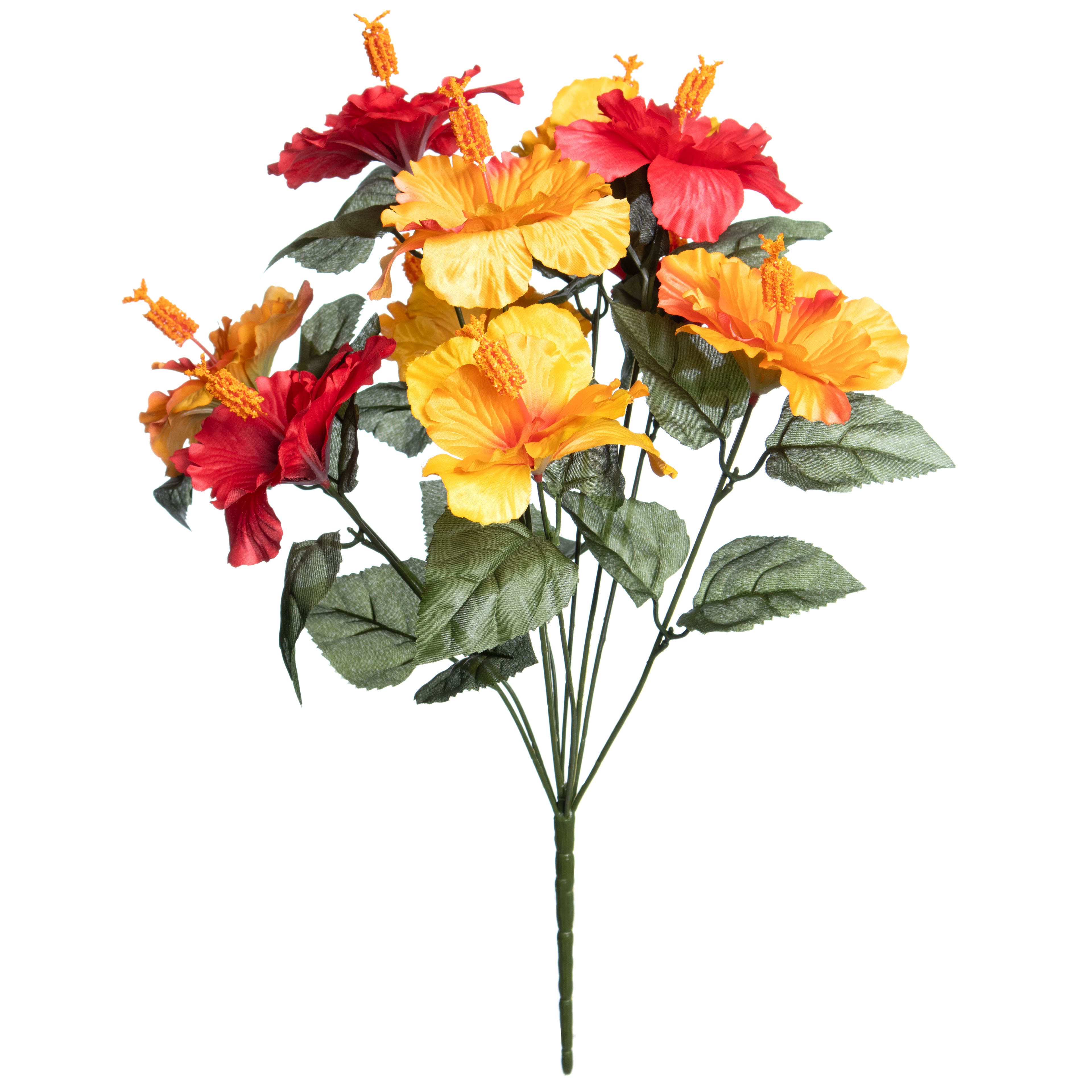 20" Hibiscus Water Resistant Bush by Ashland®