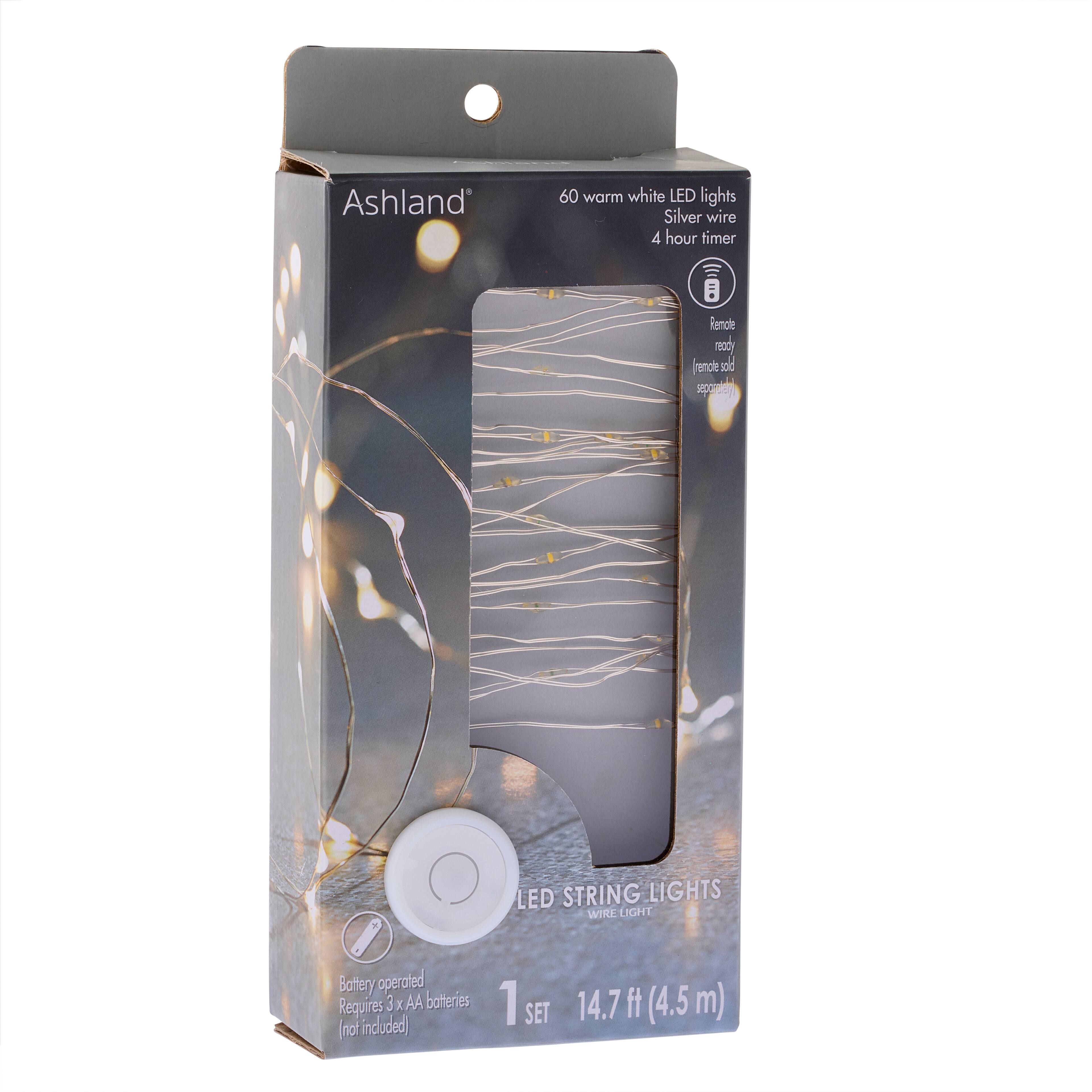 8 Pack: 30ct. White LED String Lights by Ashland™