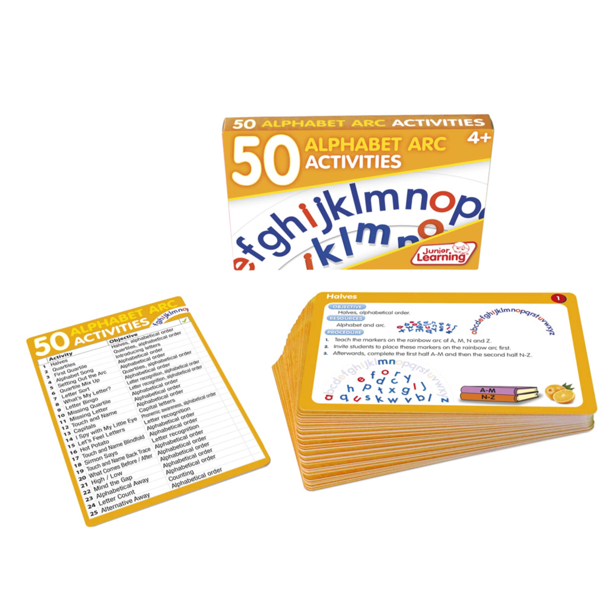 Junior Learning® 50 Alphabet Arc Activities