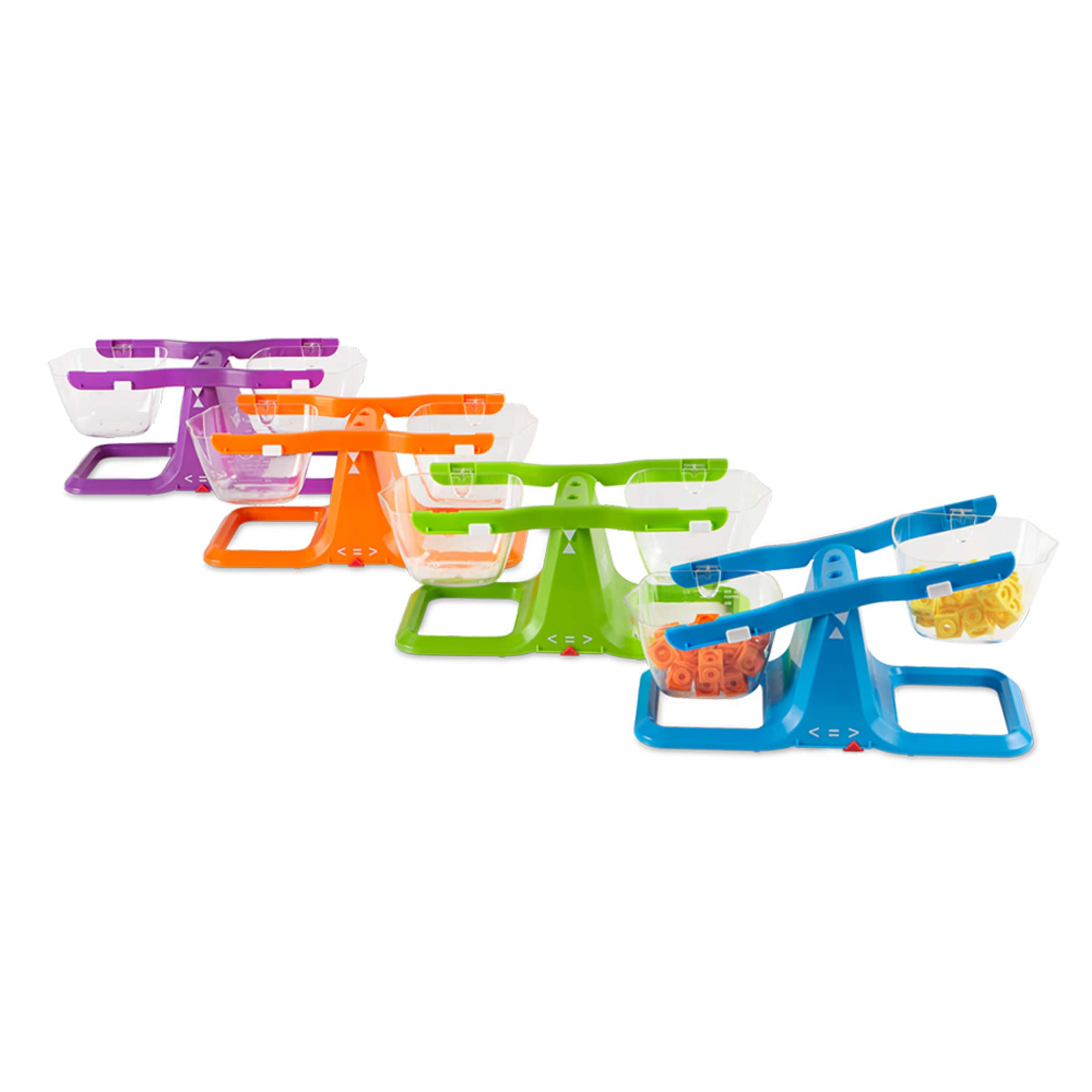 Hand2mind® Nestable Bucket Balances, 4ct.