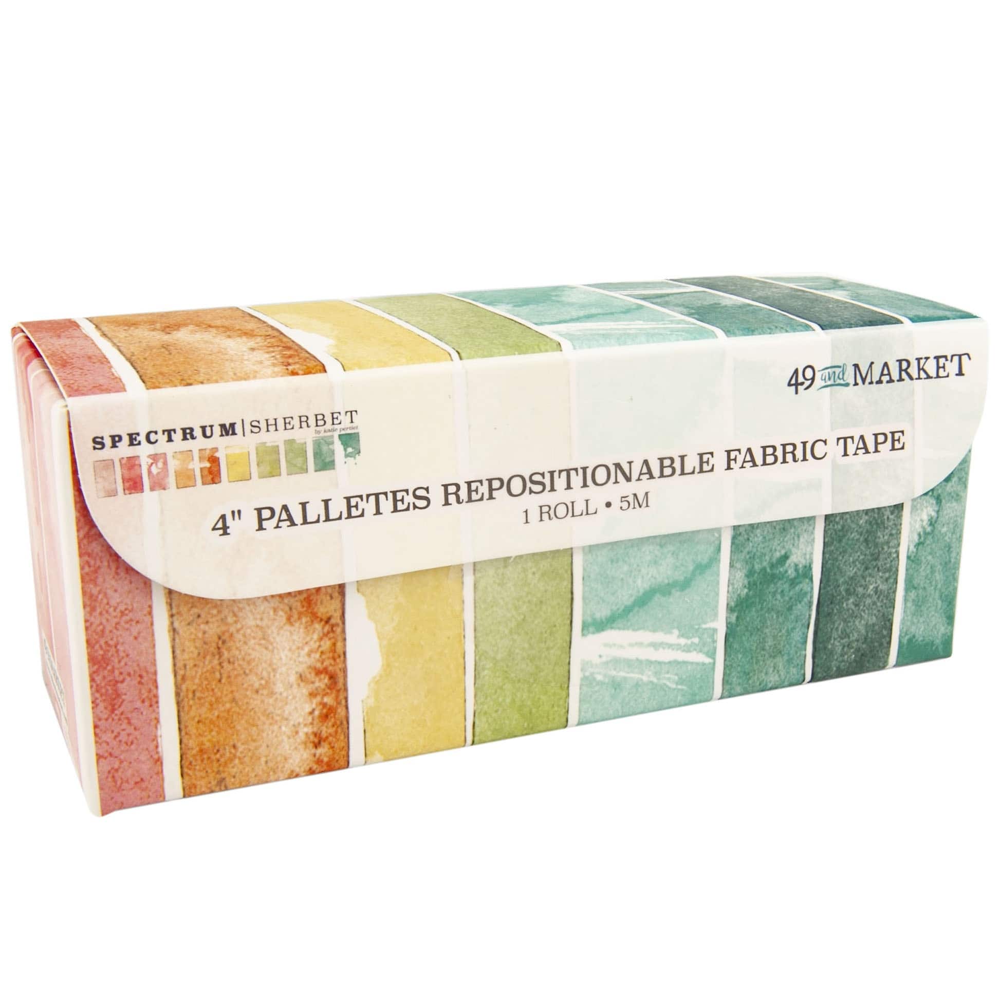 49 And Market Spectrum Sherbet 4" Palletes Fabric Tape Roll