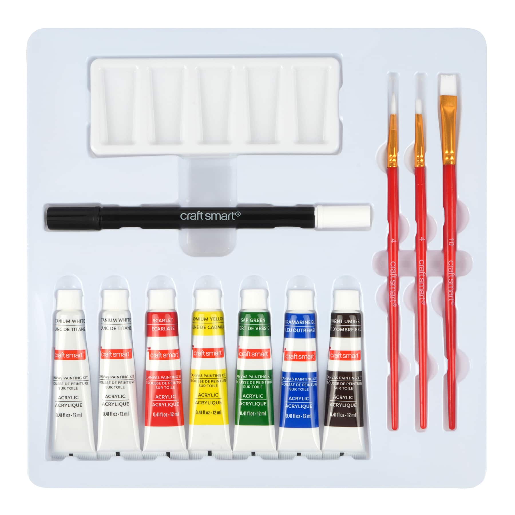 11" x 11" Canyon Canvas Painting Kit by Craft Smart®