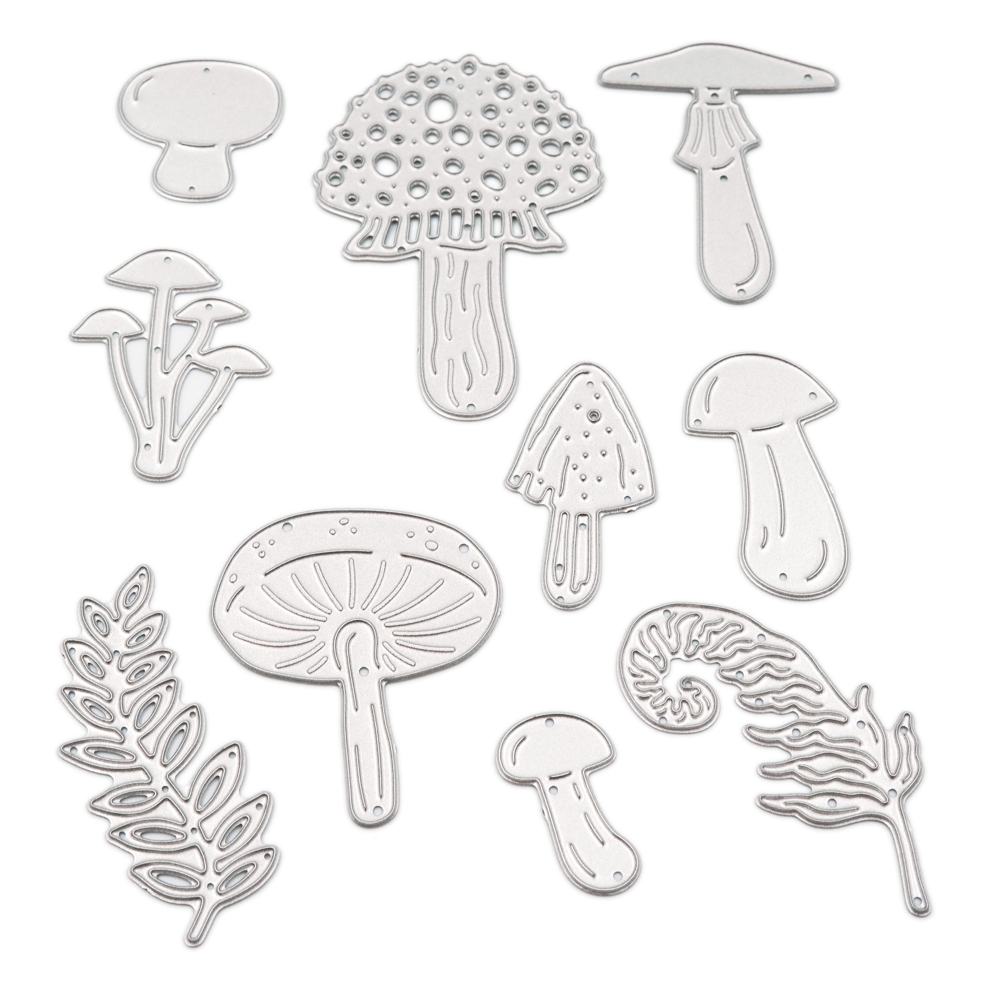 6 Pack: Mushroom Cutting Die Set by Recollections™