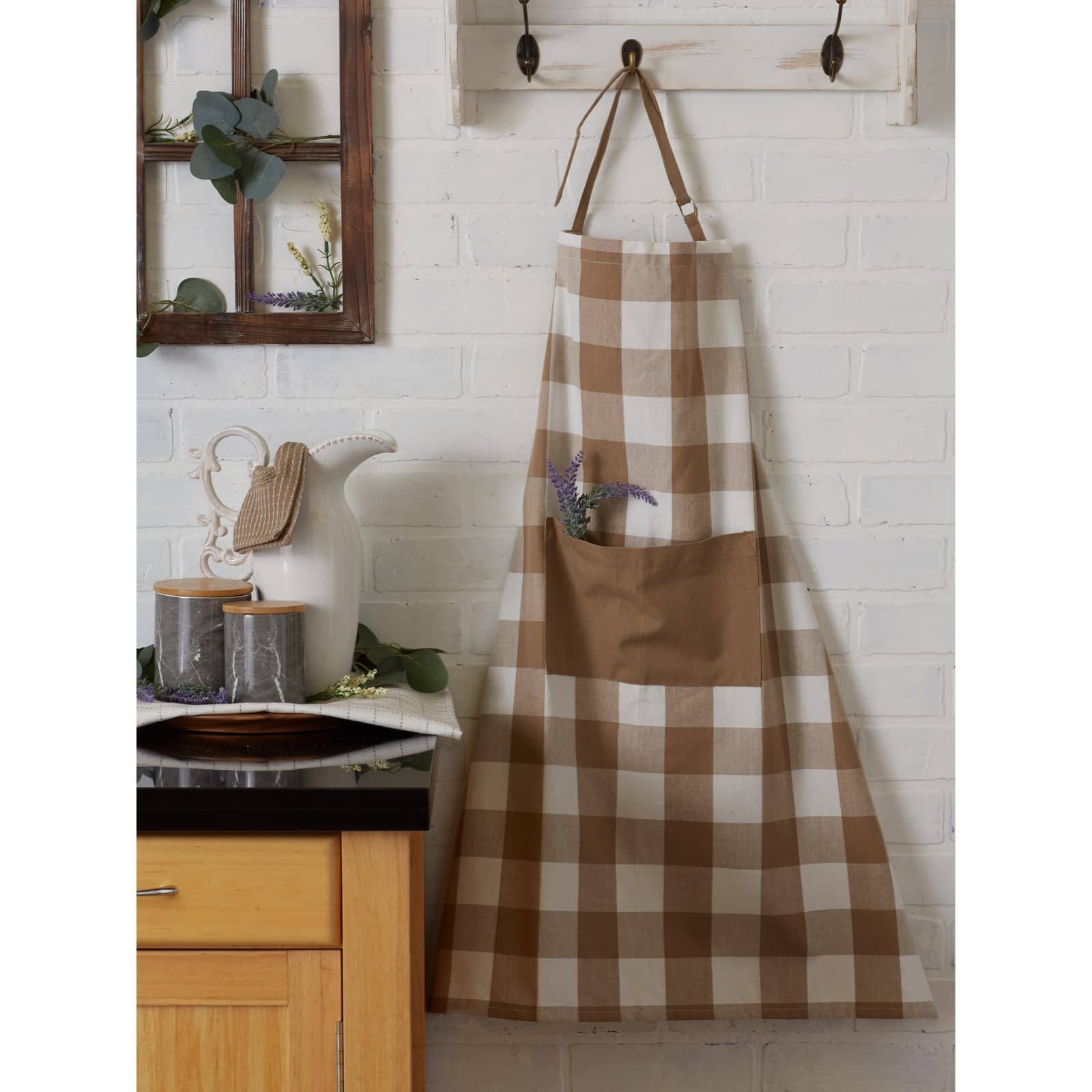 DII® Buffalo Check Chef Apron