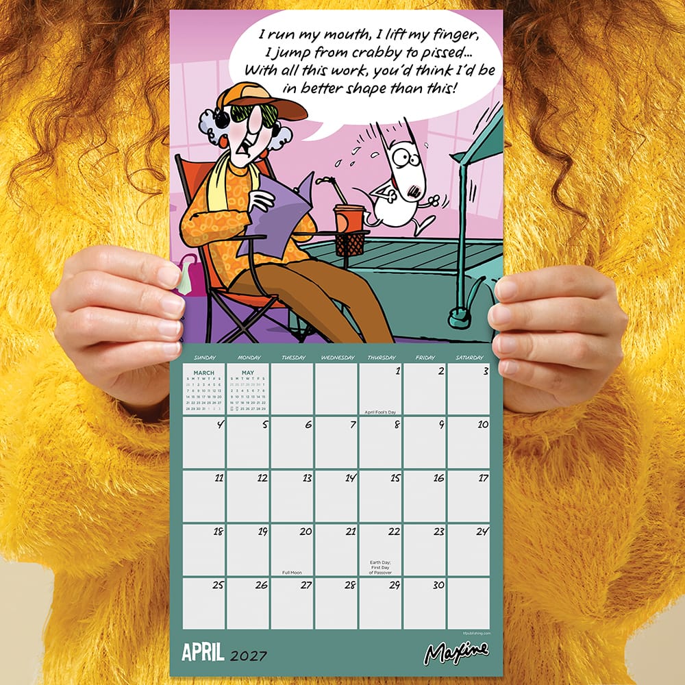 2027 Maxine Mini Calendar