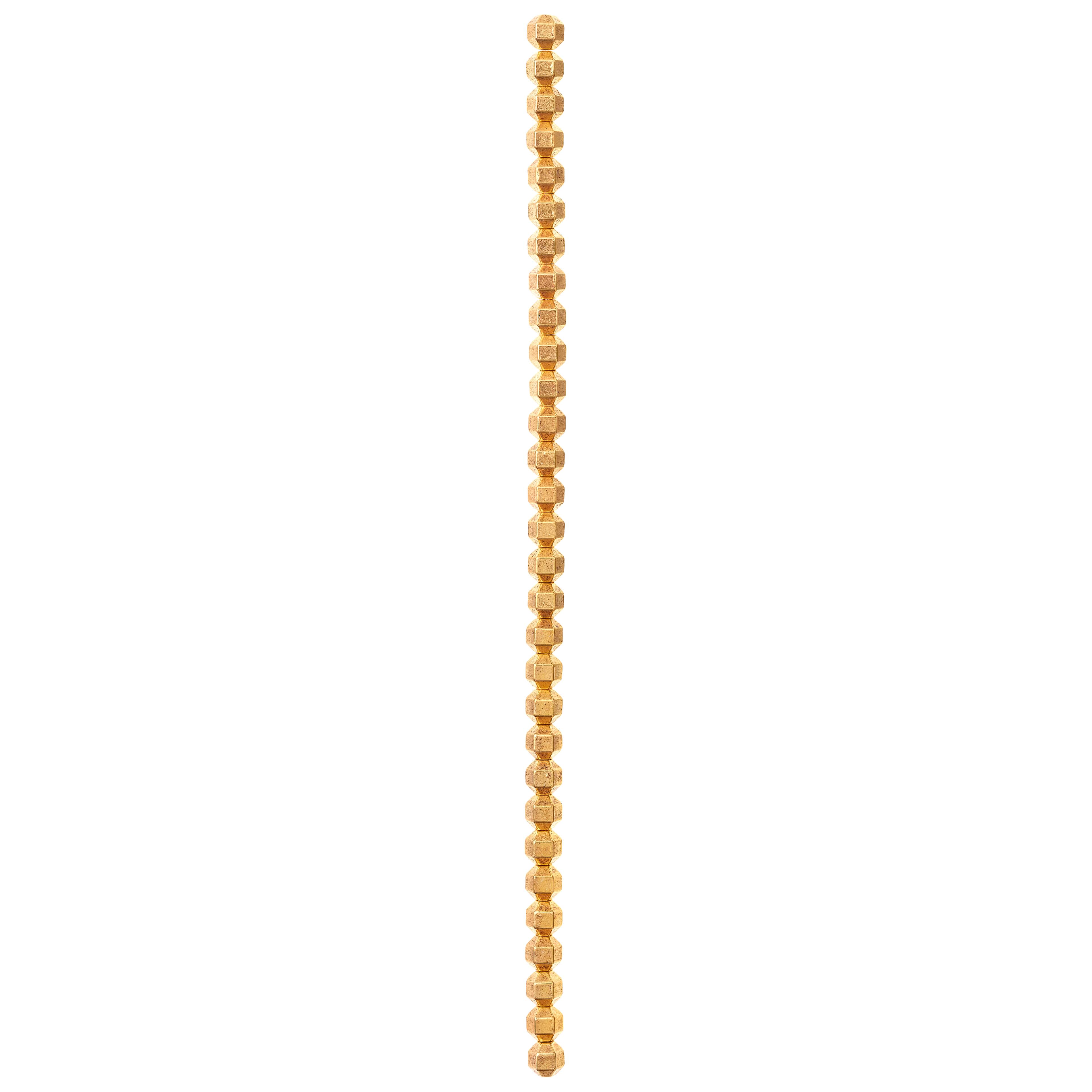 Gold Metal Rondelle Beads, 6mm by Bead Landing™