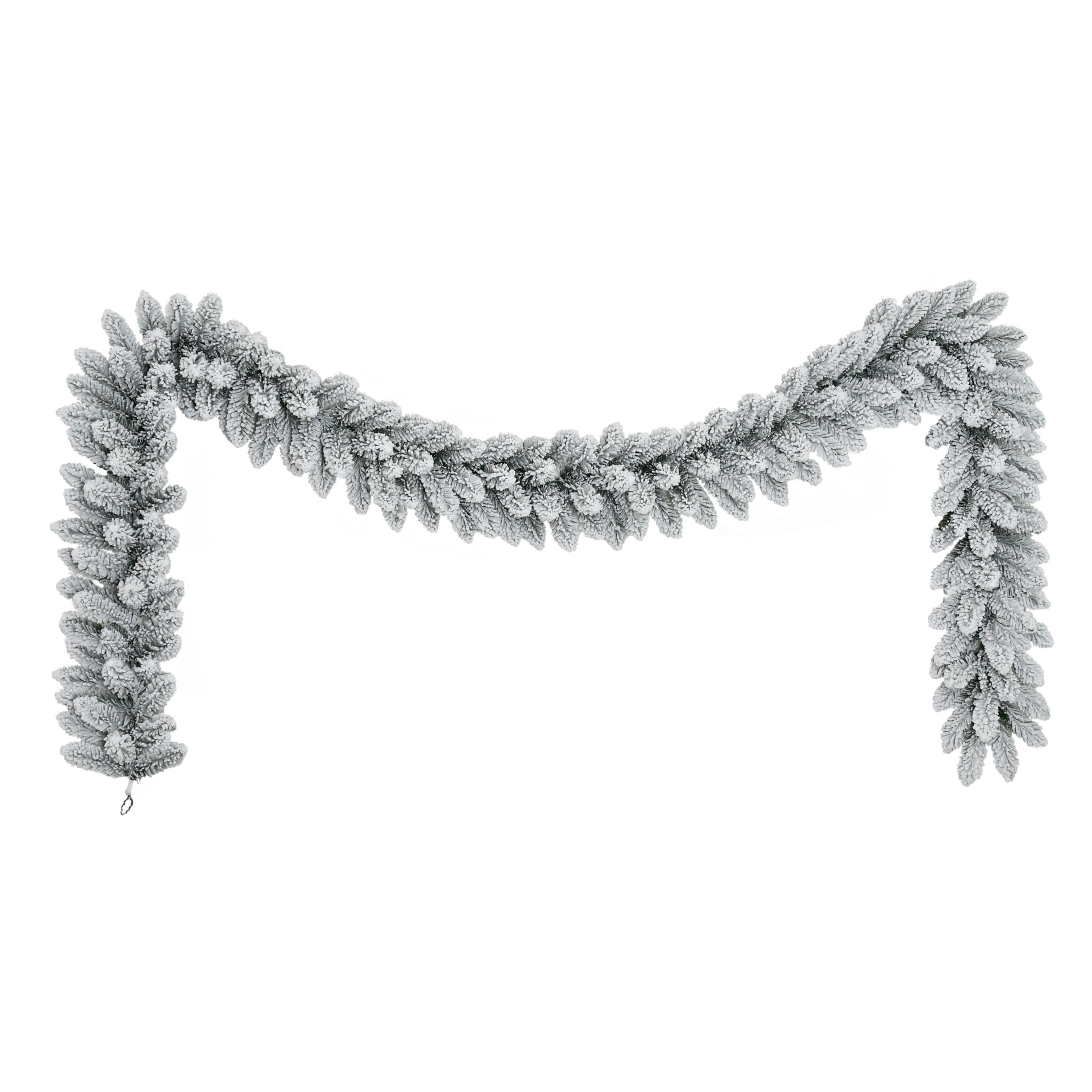 9ft. Flocked Royal Majestic Fir Artificial Garland