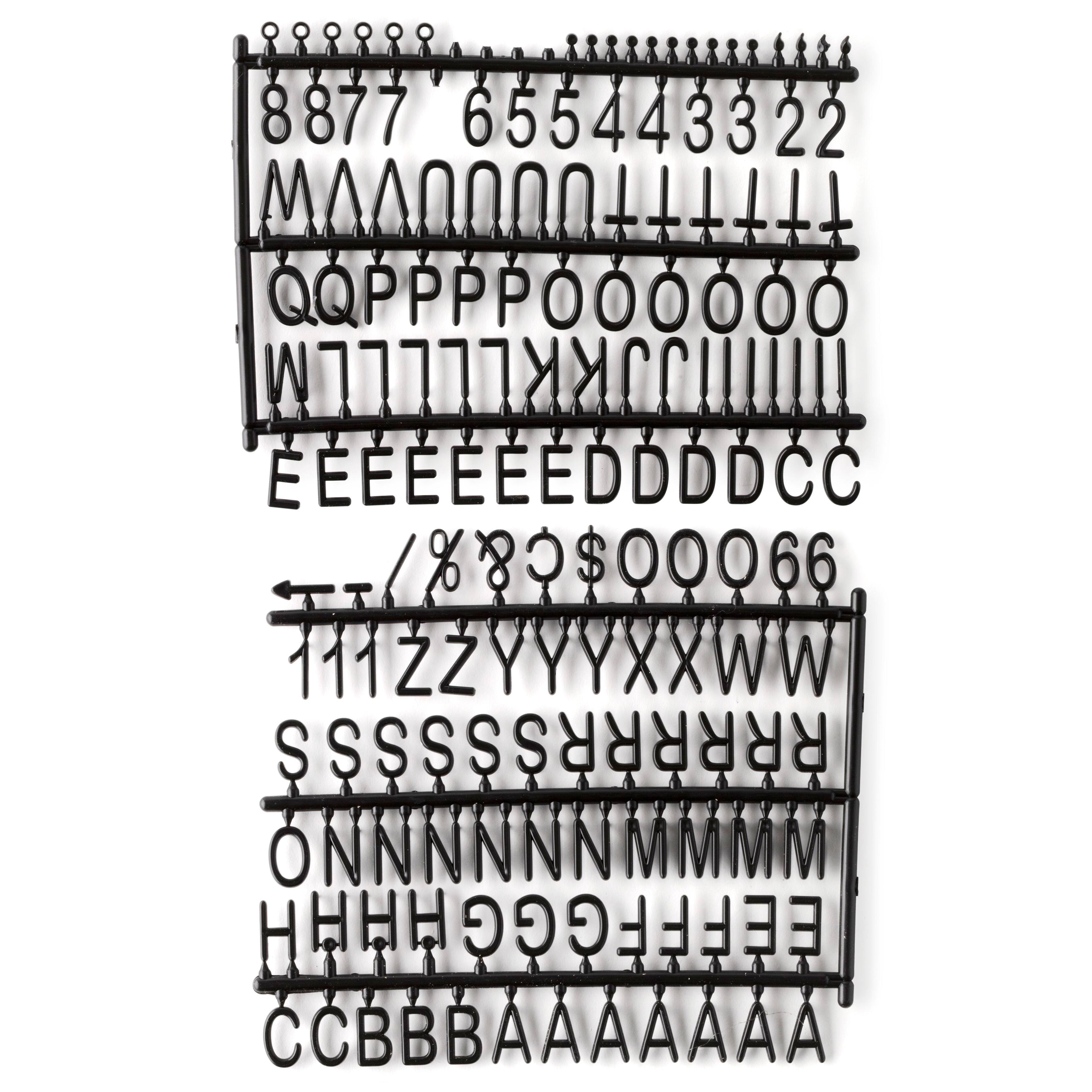 6 Pack: 8" x 8" White Felt Letter Board by Make Market®