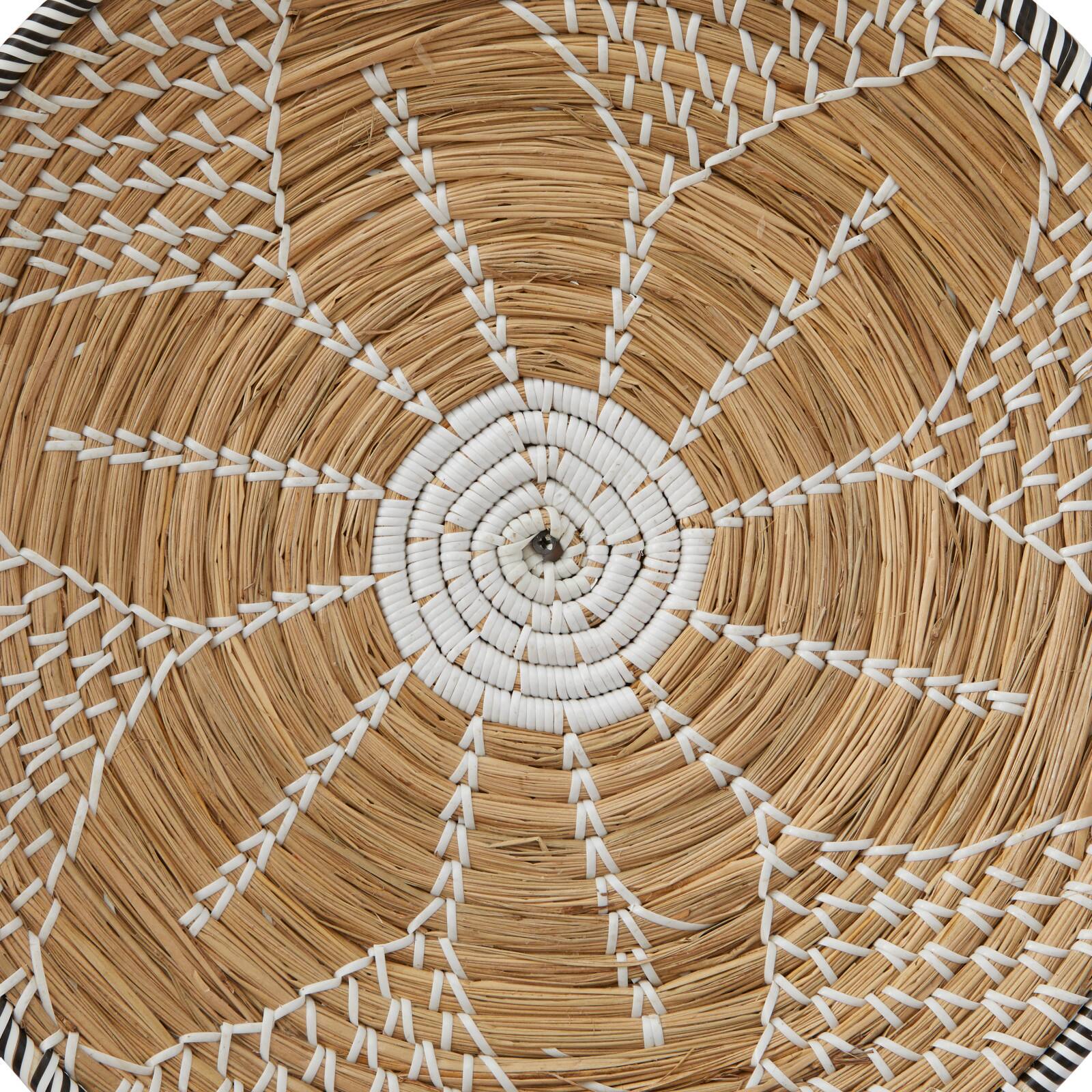 Brown Seagrass Bohemian Wall Decor, Set of 5 13", 19", 16", 14"