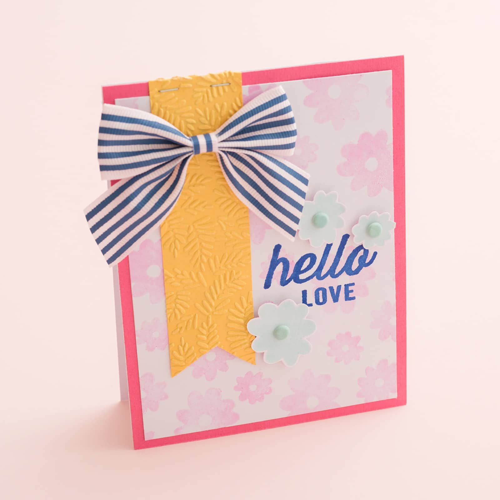 We R Memory Keepers® Floral Stamp, Die & Emboss Kit